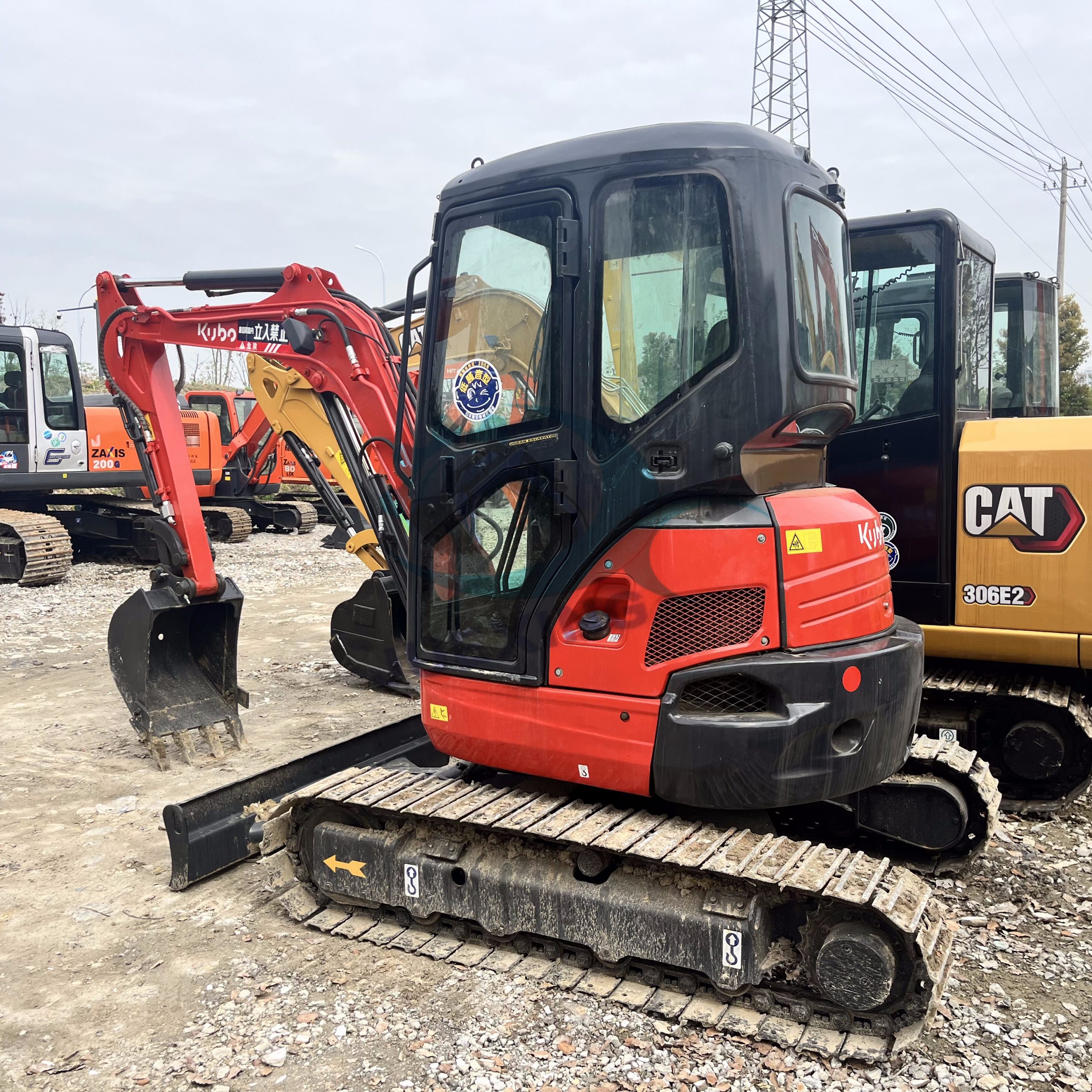 Used Kubota U-35 Crawler Excavator Equipment