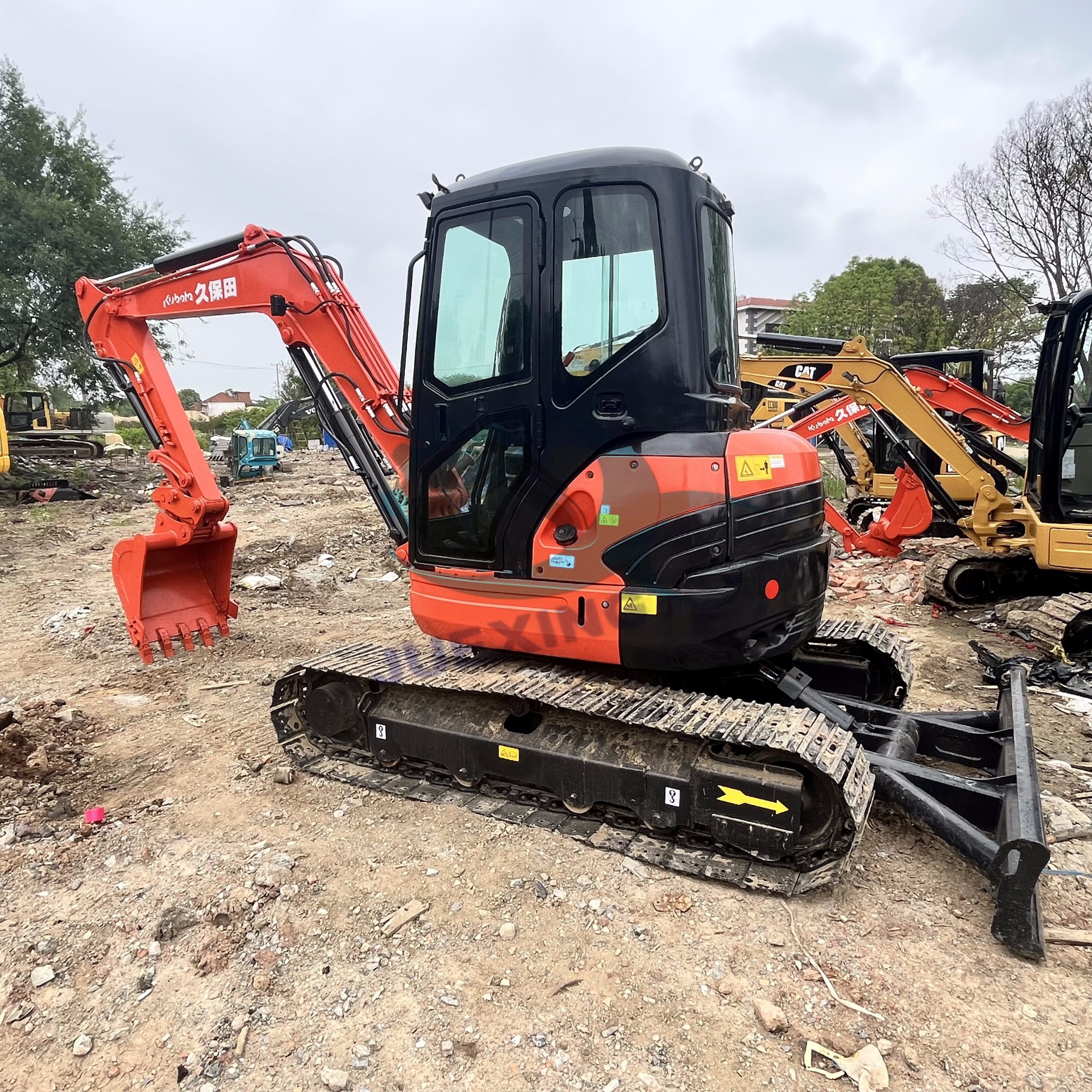5.5ton Japan Used Kubota KX155 Excavator