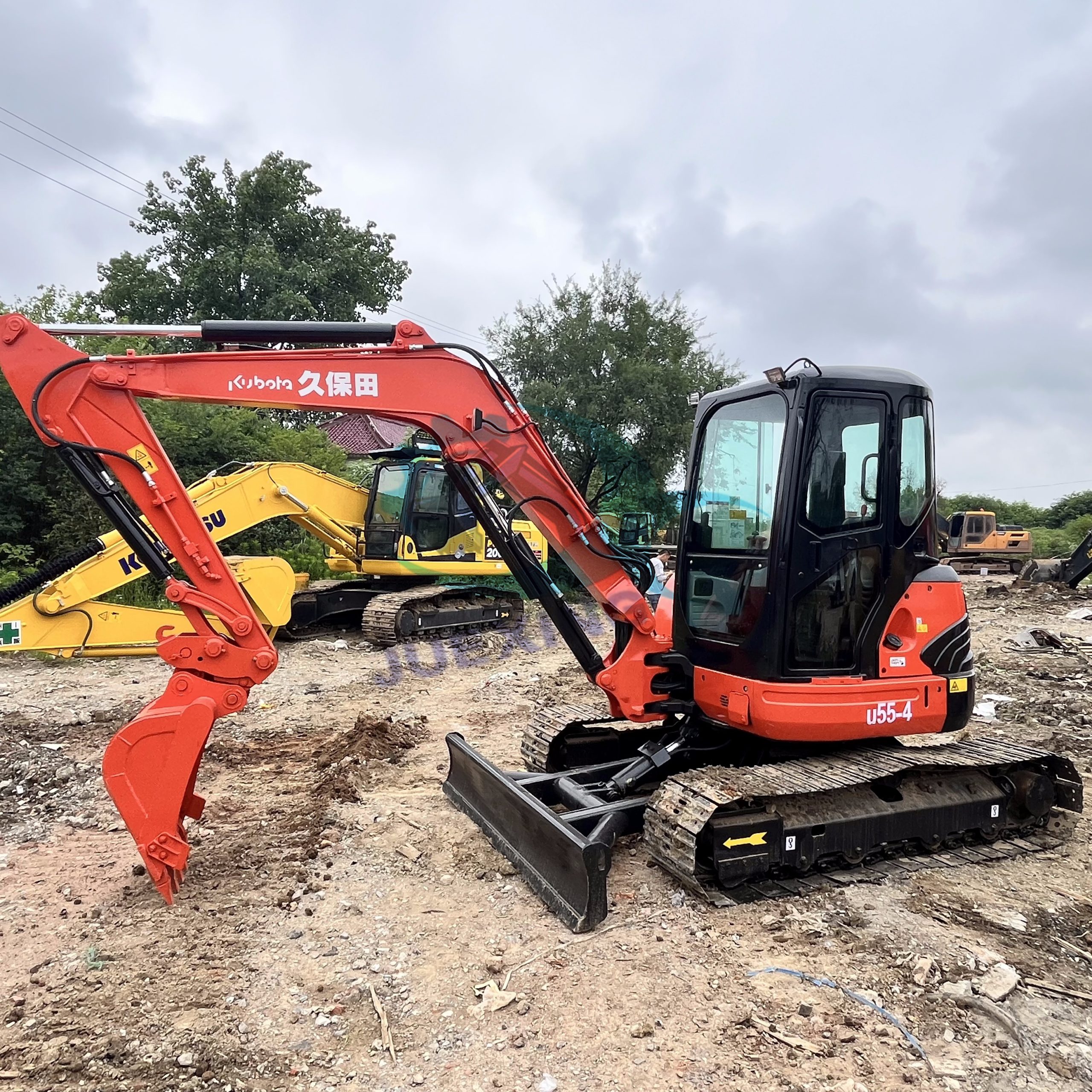 Used Kubota U55-4 Mini Excavator For Sale