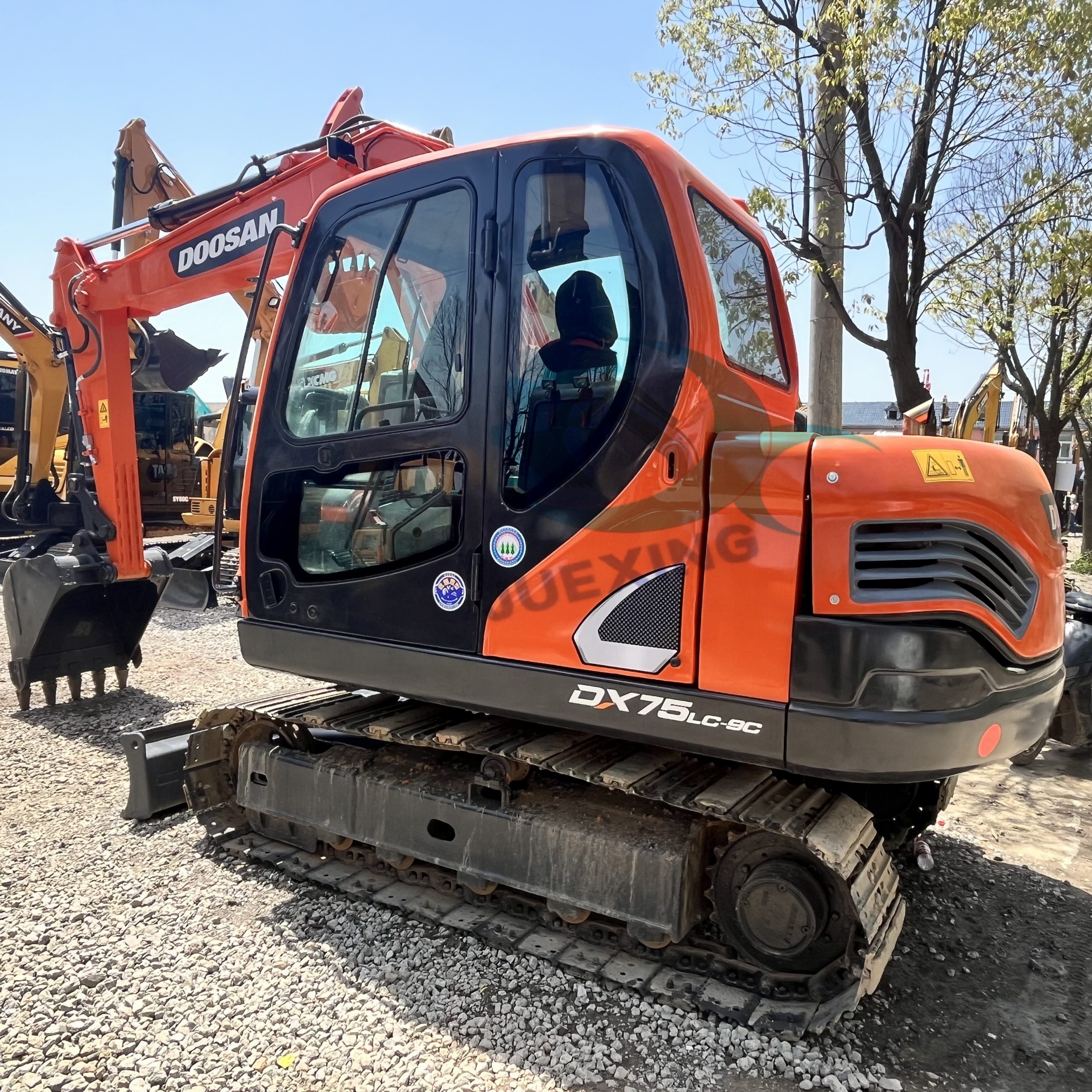 Mini 7.5 Ton Used Excavator Doosan DX75
