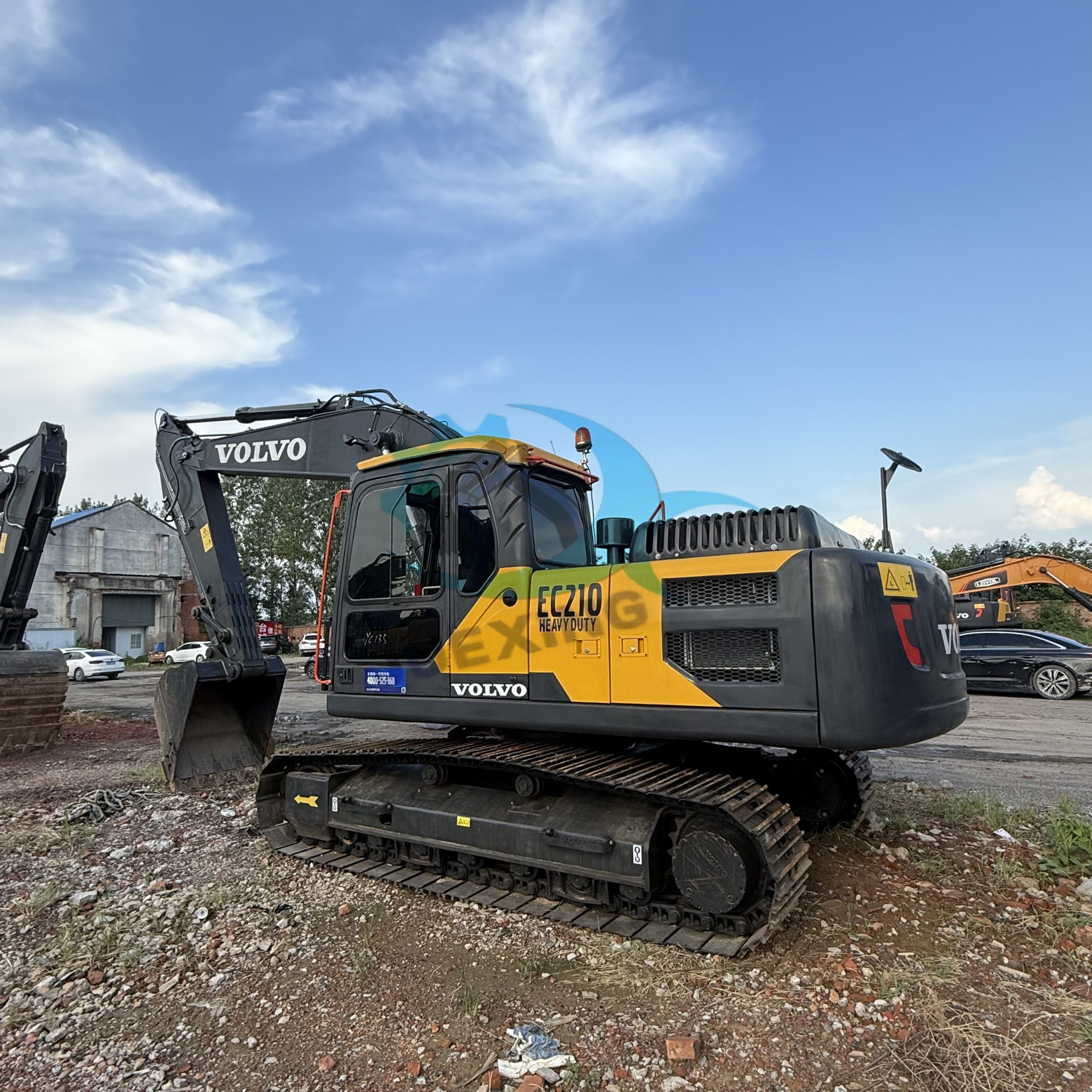 Used Volvo Ec210 Excavators Excellent Performance