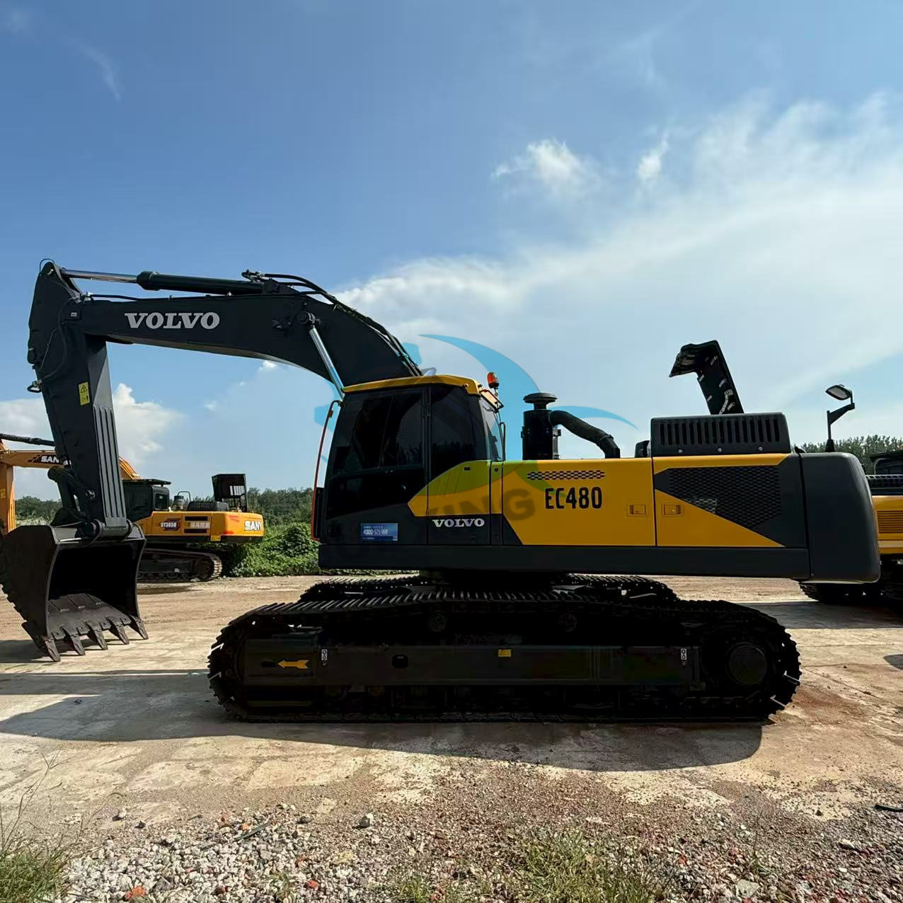 Used Volvo EC480 48 Ton Hydraulic Crawler Excavator