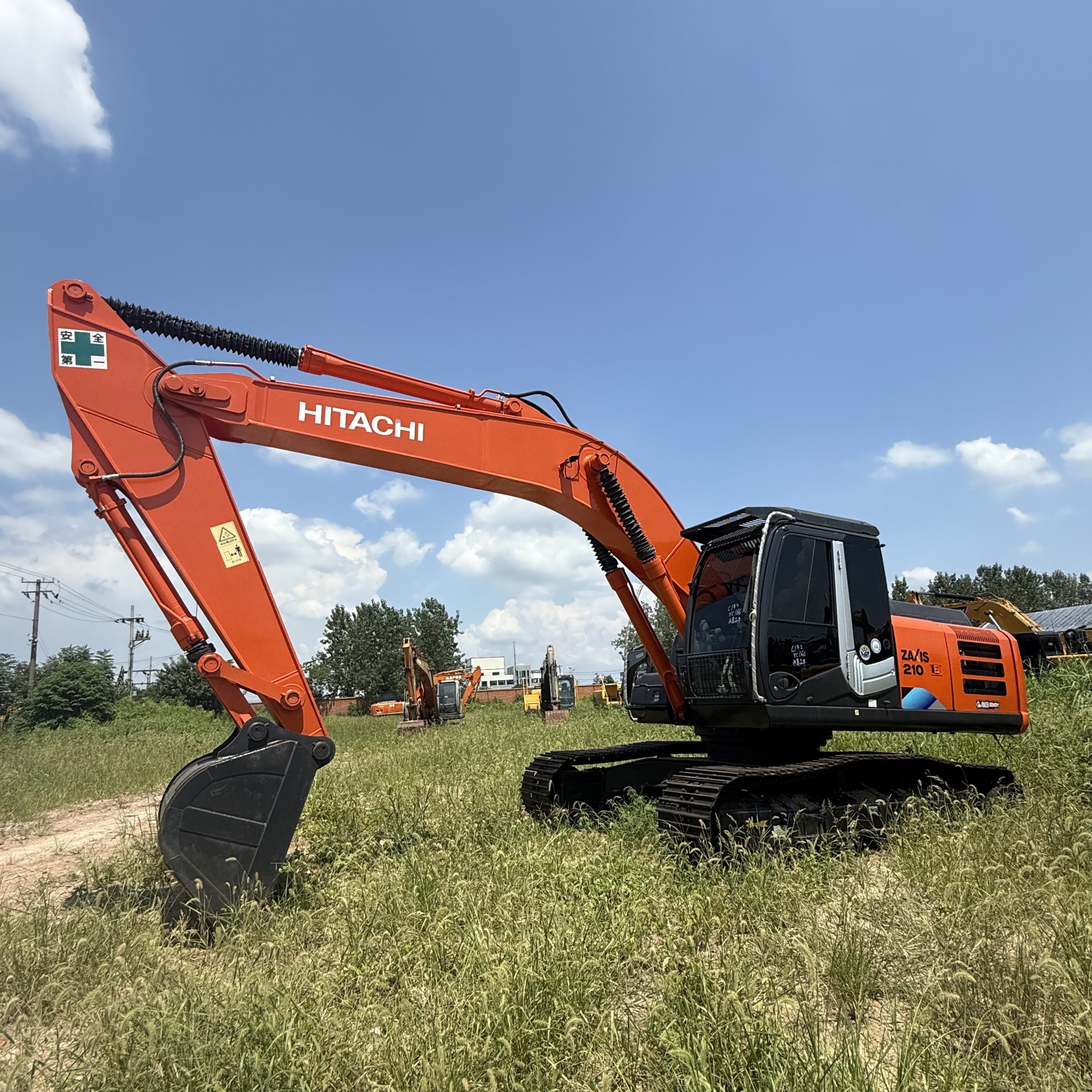 21 Ton Used Hitachi ZX210 Hydraulic Excavator