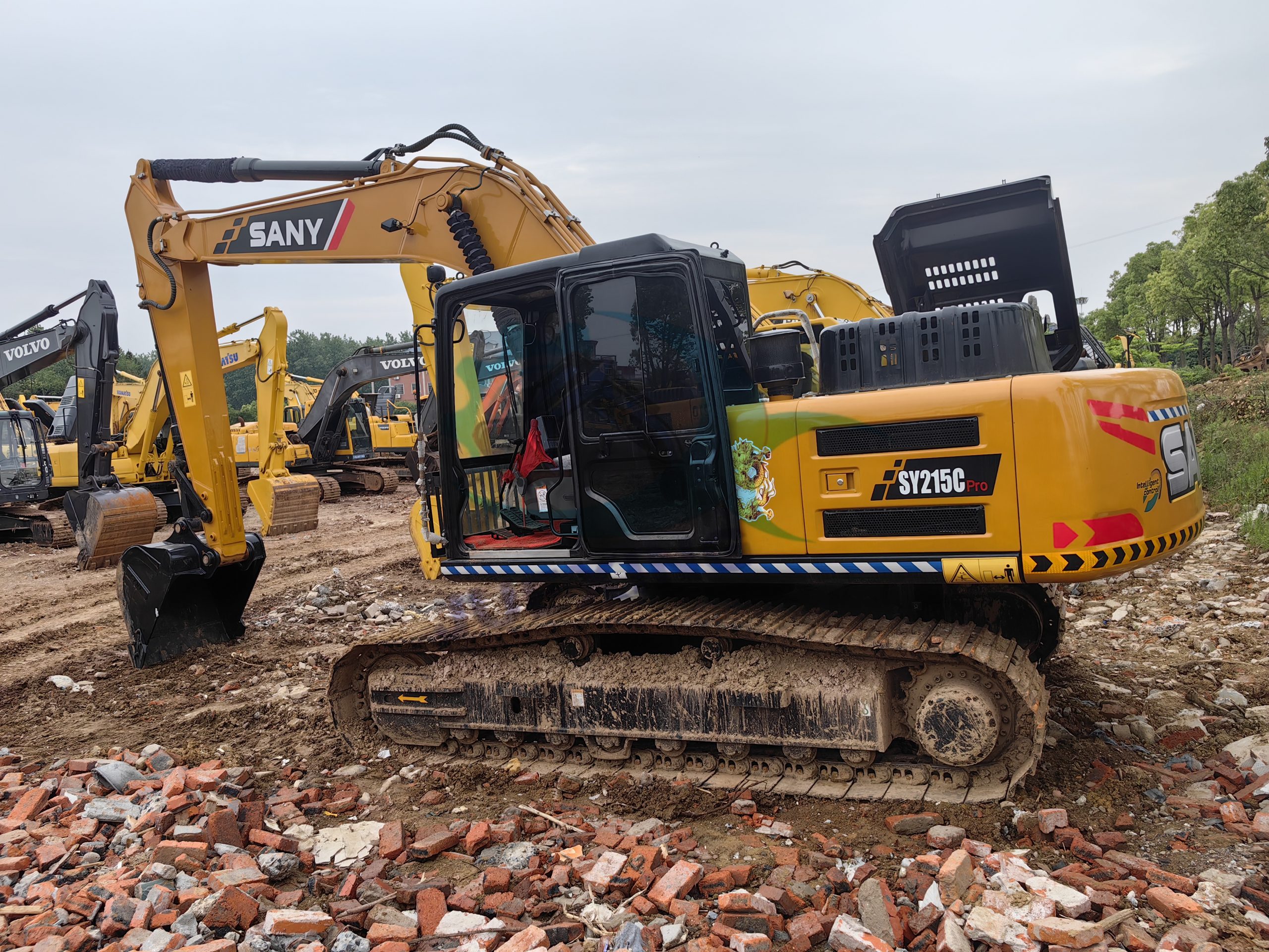 Good Condition Used SANY SY215 Excavator
