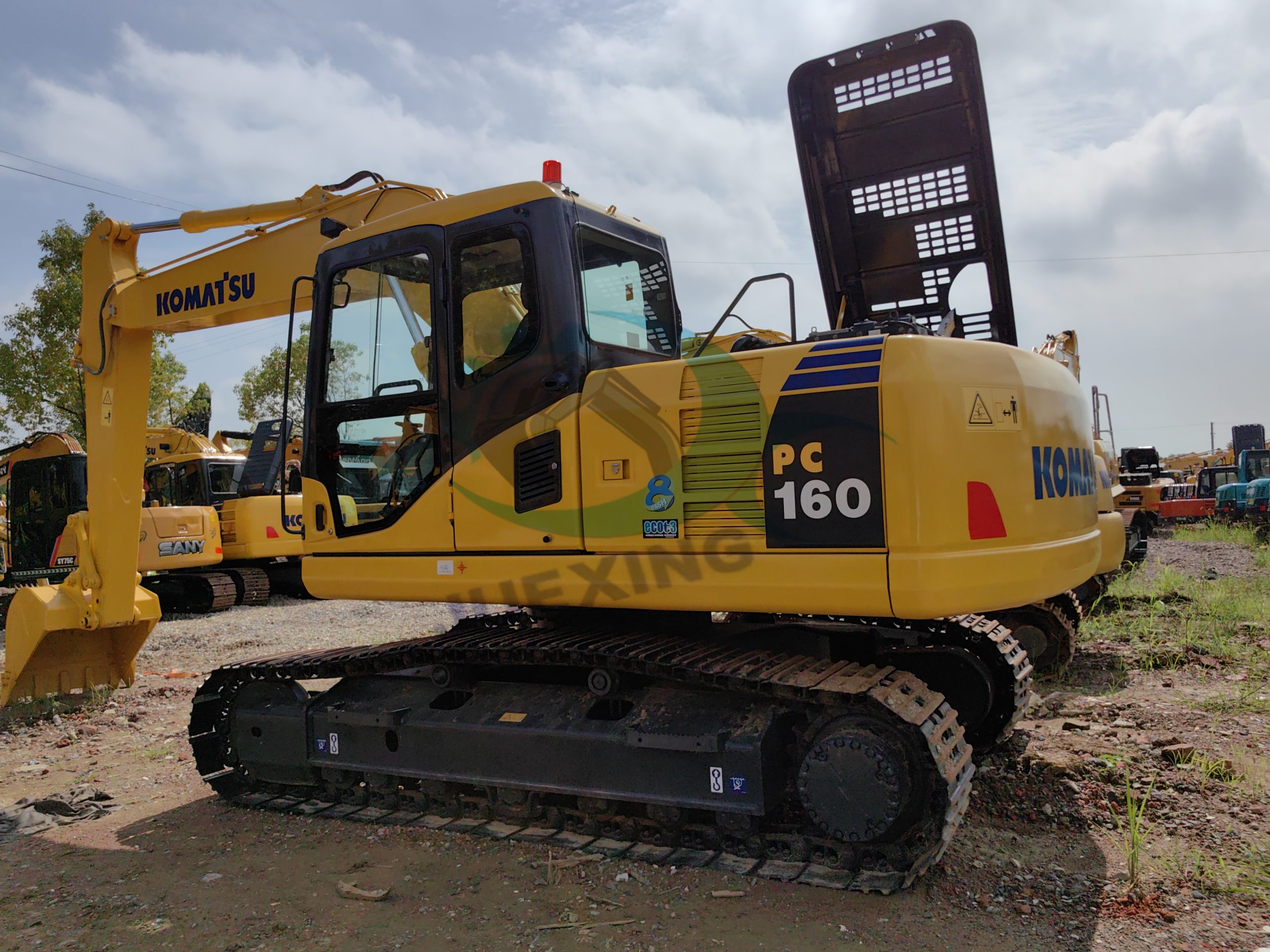 Used Excavator for Sale 16 Ton Komatsu PC160-7