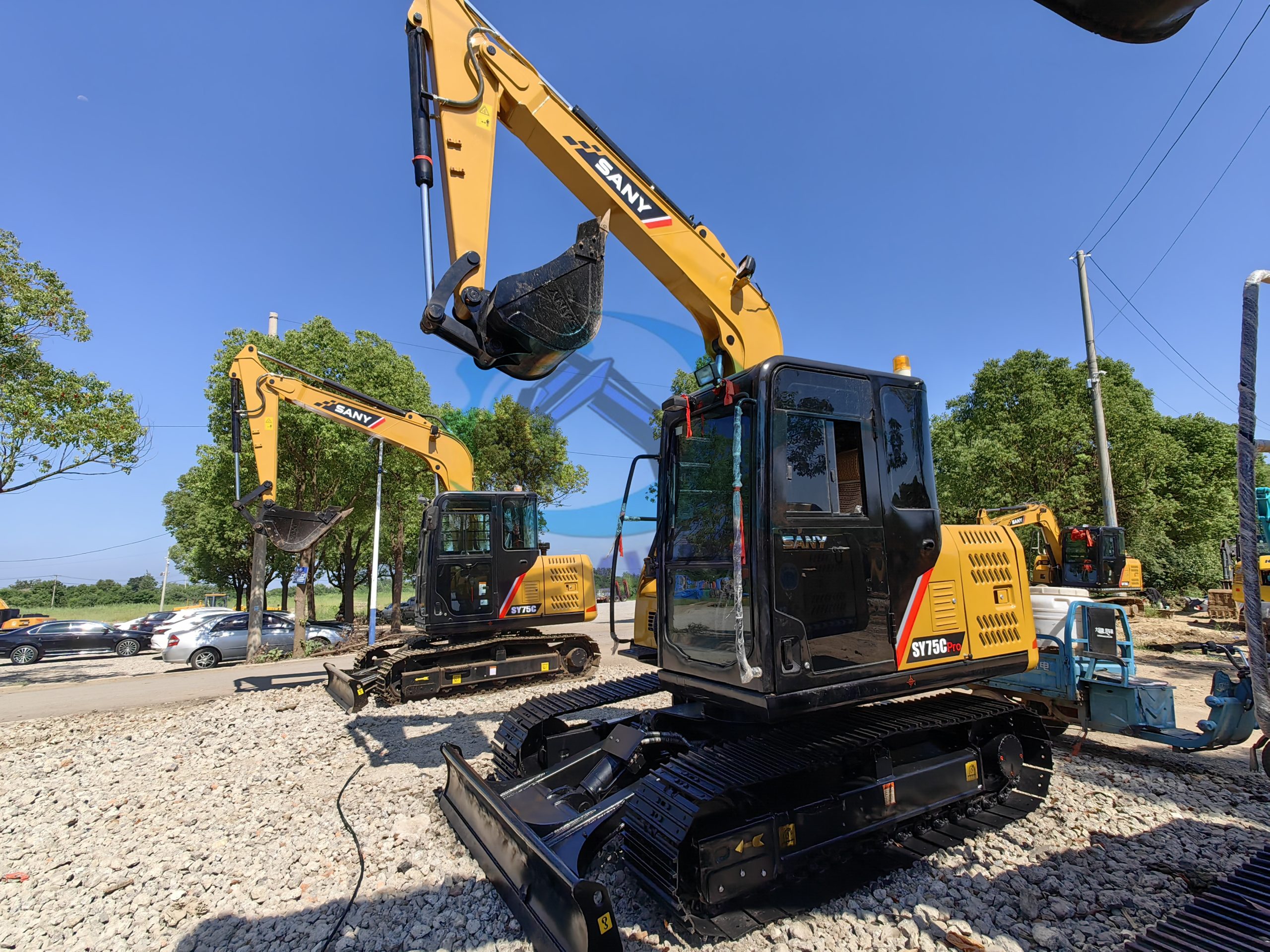 Second Hand Excavator SANY SY75 For Sale
