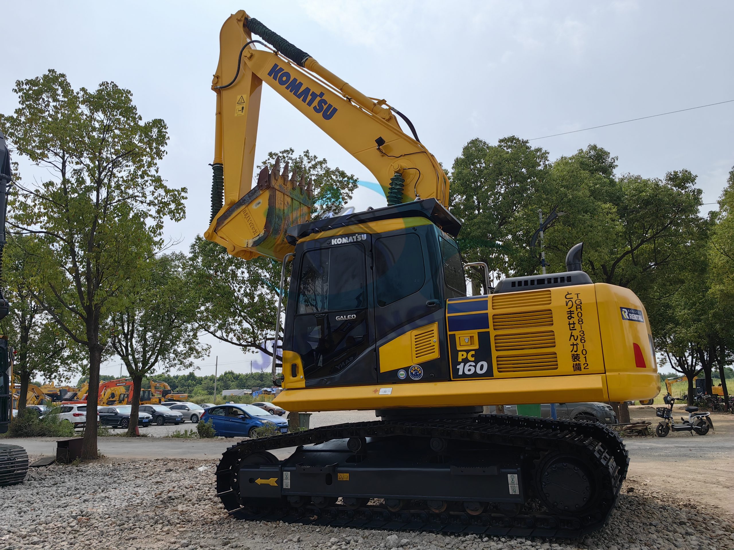 Used Excavator for Sale Komatsu PC160-7