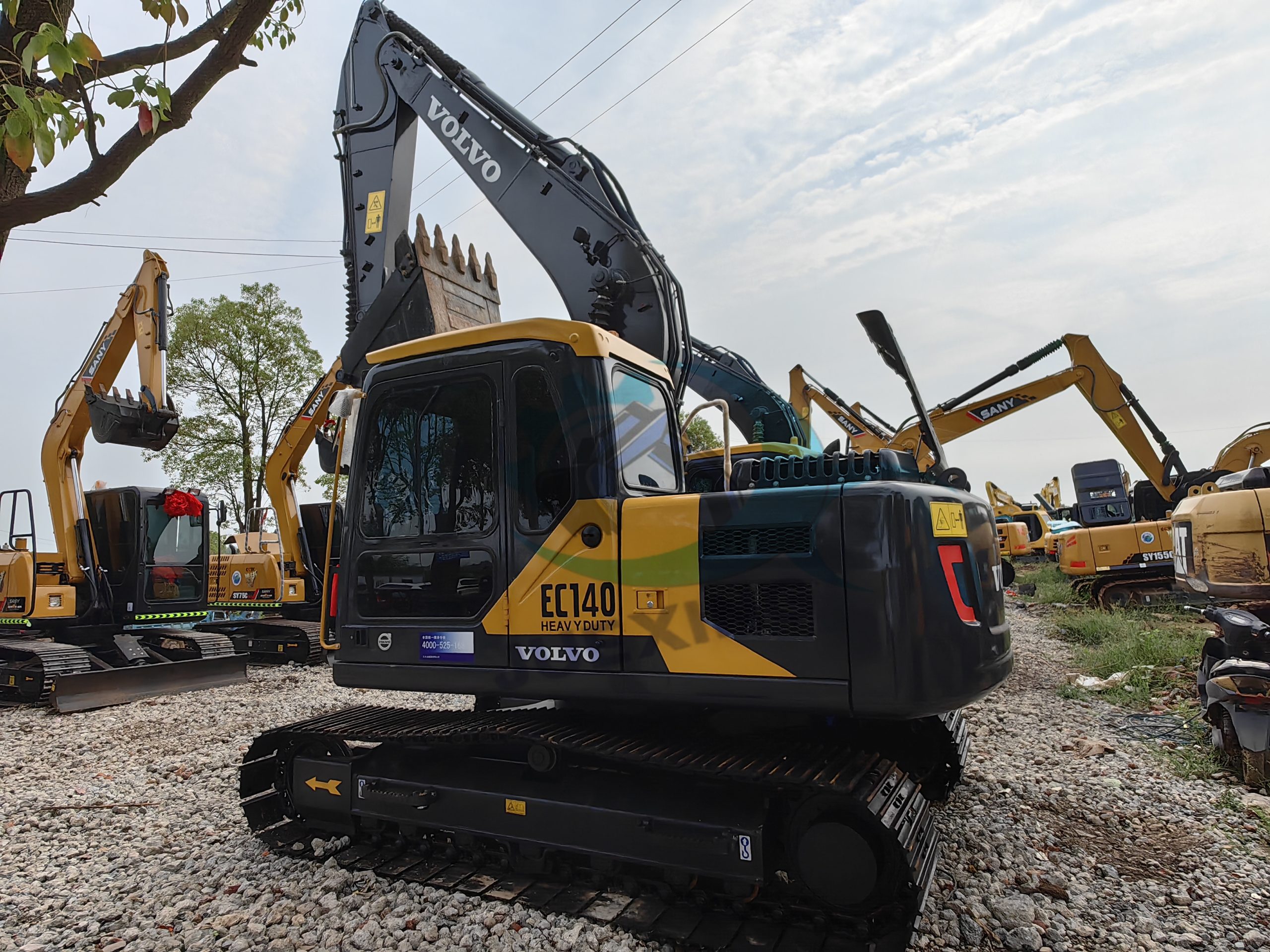 VOLVO 91% New EC140 Used Digger Mini 14 Ton