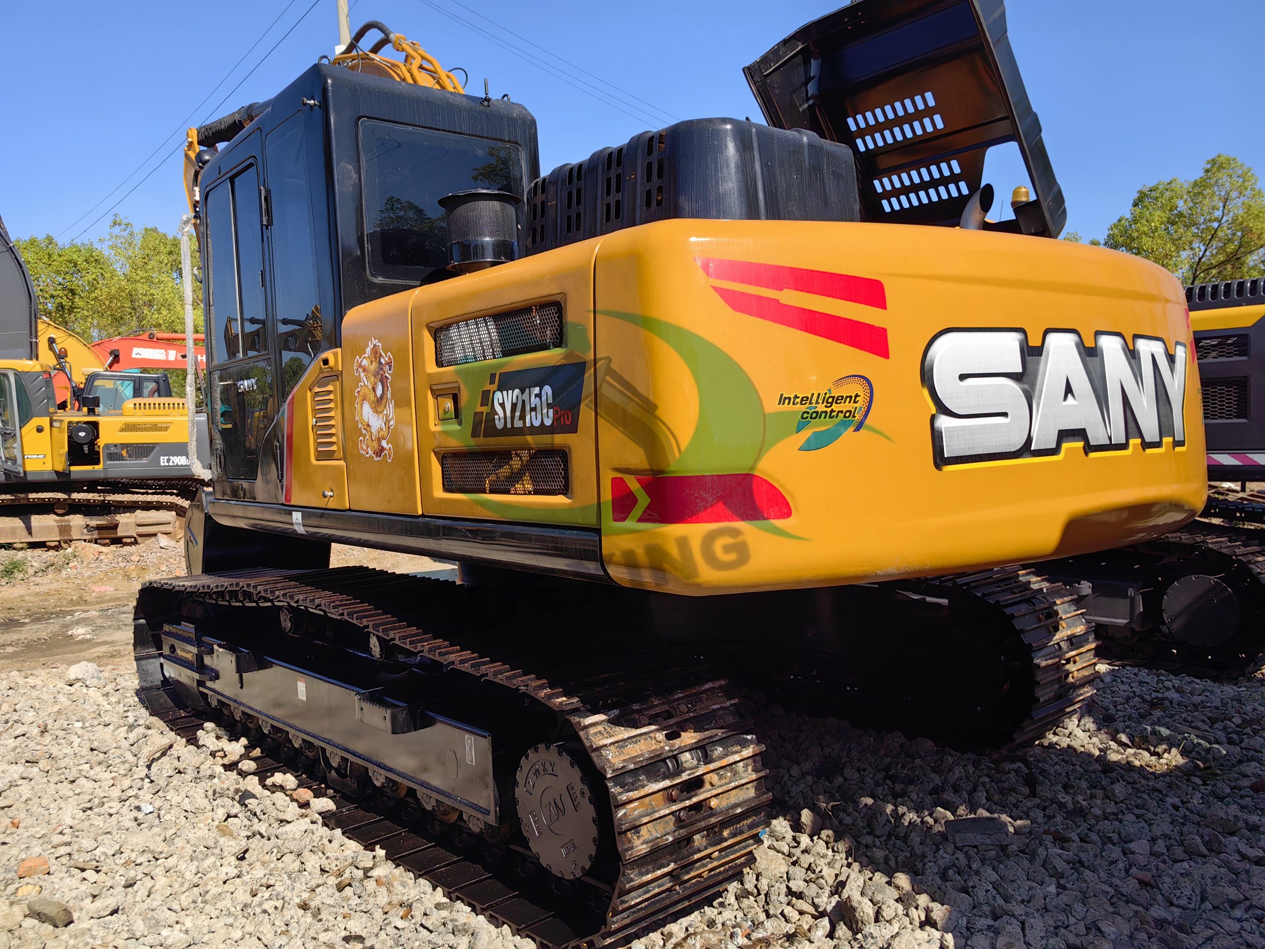 Used SANY SY215 Hydraulic Excavator For Sale