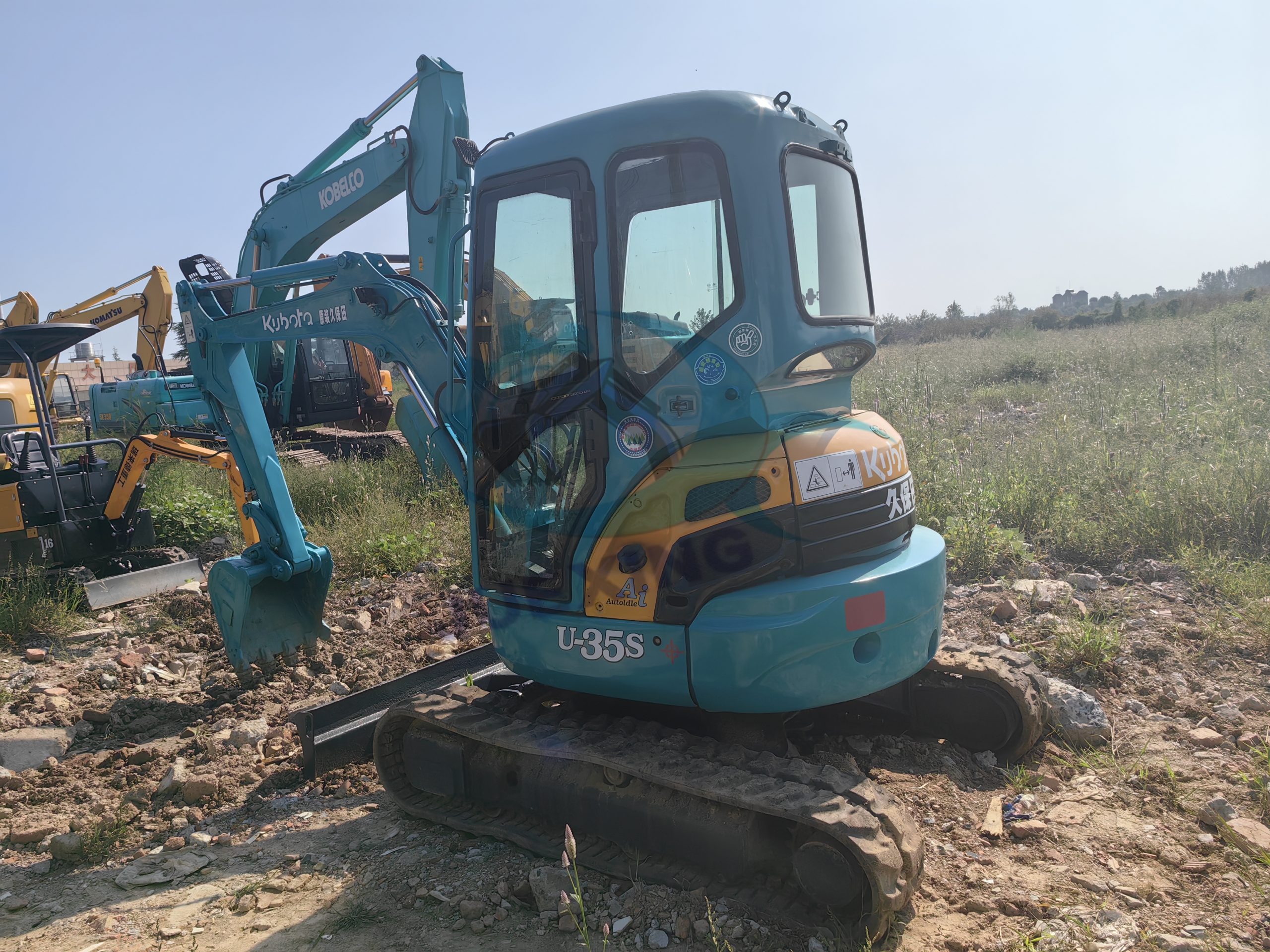 Used Kubota U-35 Crawler Excavator For Sale