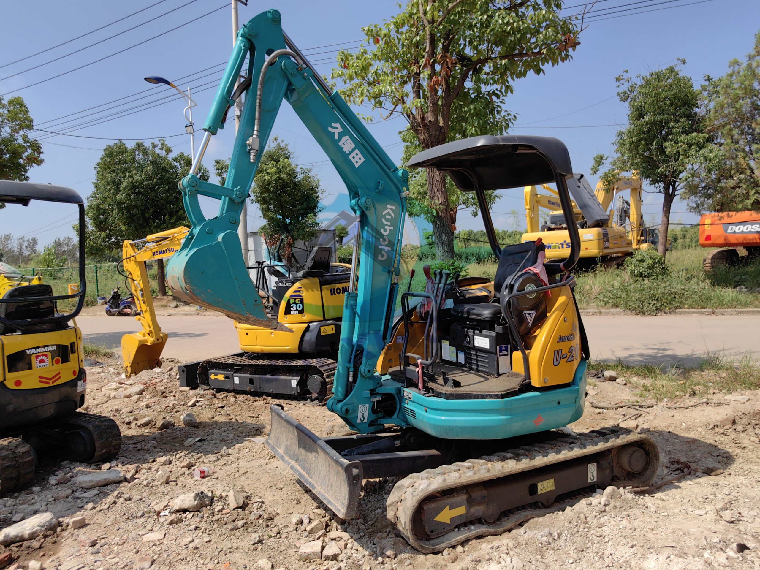 Used Kubota U-20-3S Crawler Excavator For Sale