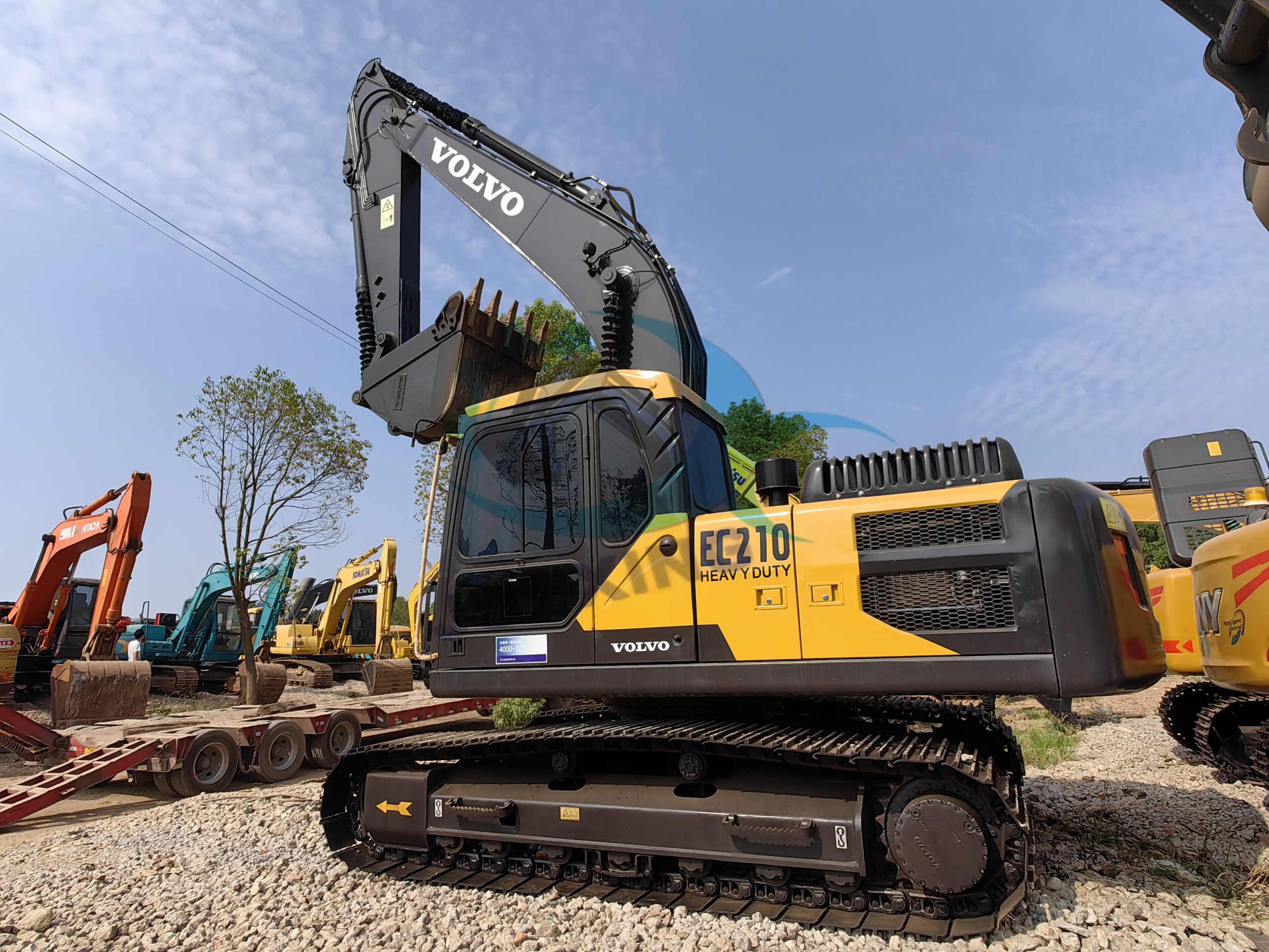 Original Used Volvo ec210 21ton Construction Machinery