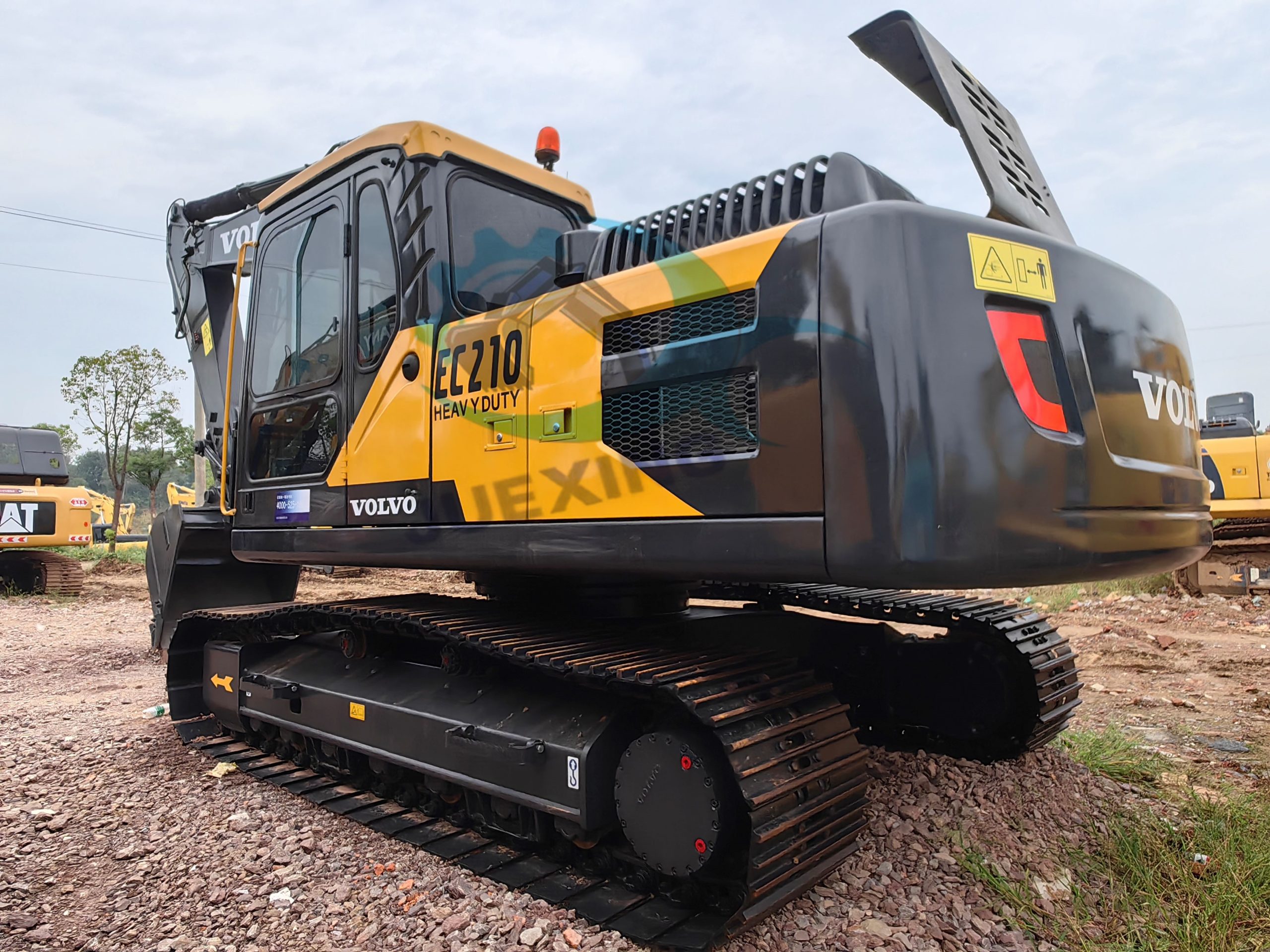 Original Machine Used Excavator Volvo Ec210