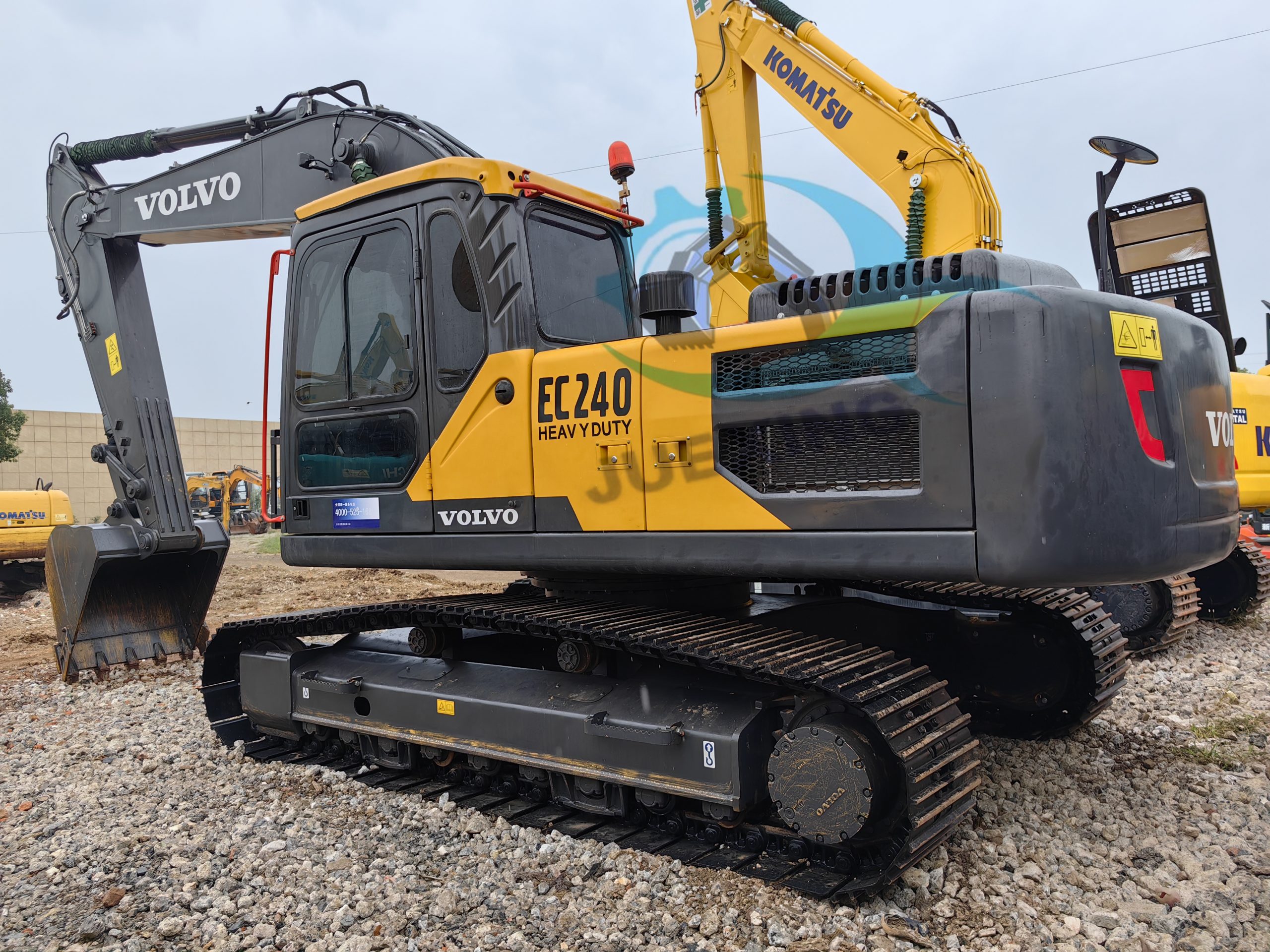 Original Used VOLVO EC240 Hydraulic Excavator