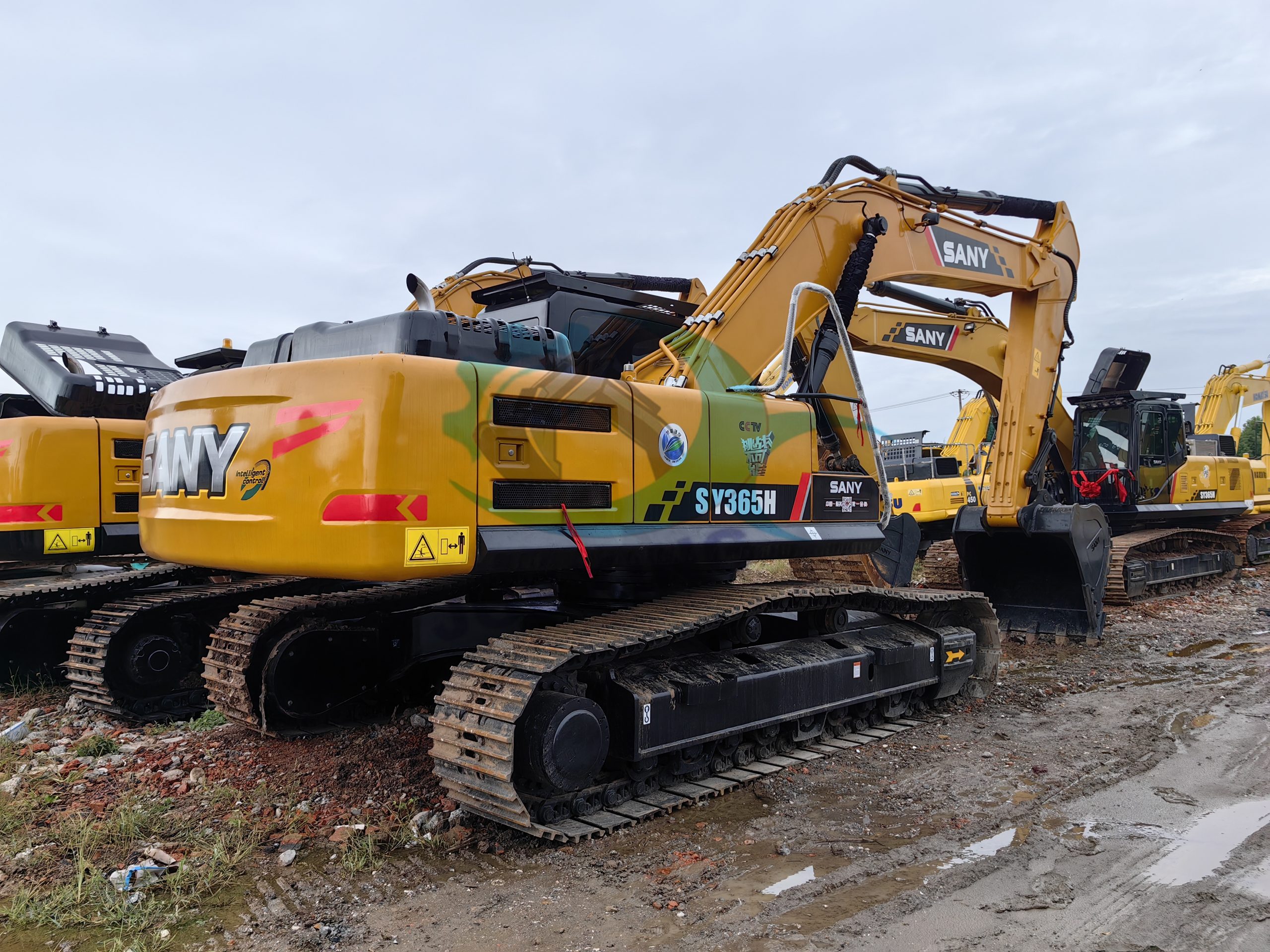 Original Used SANY SY365H Excavator For Sale