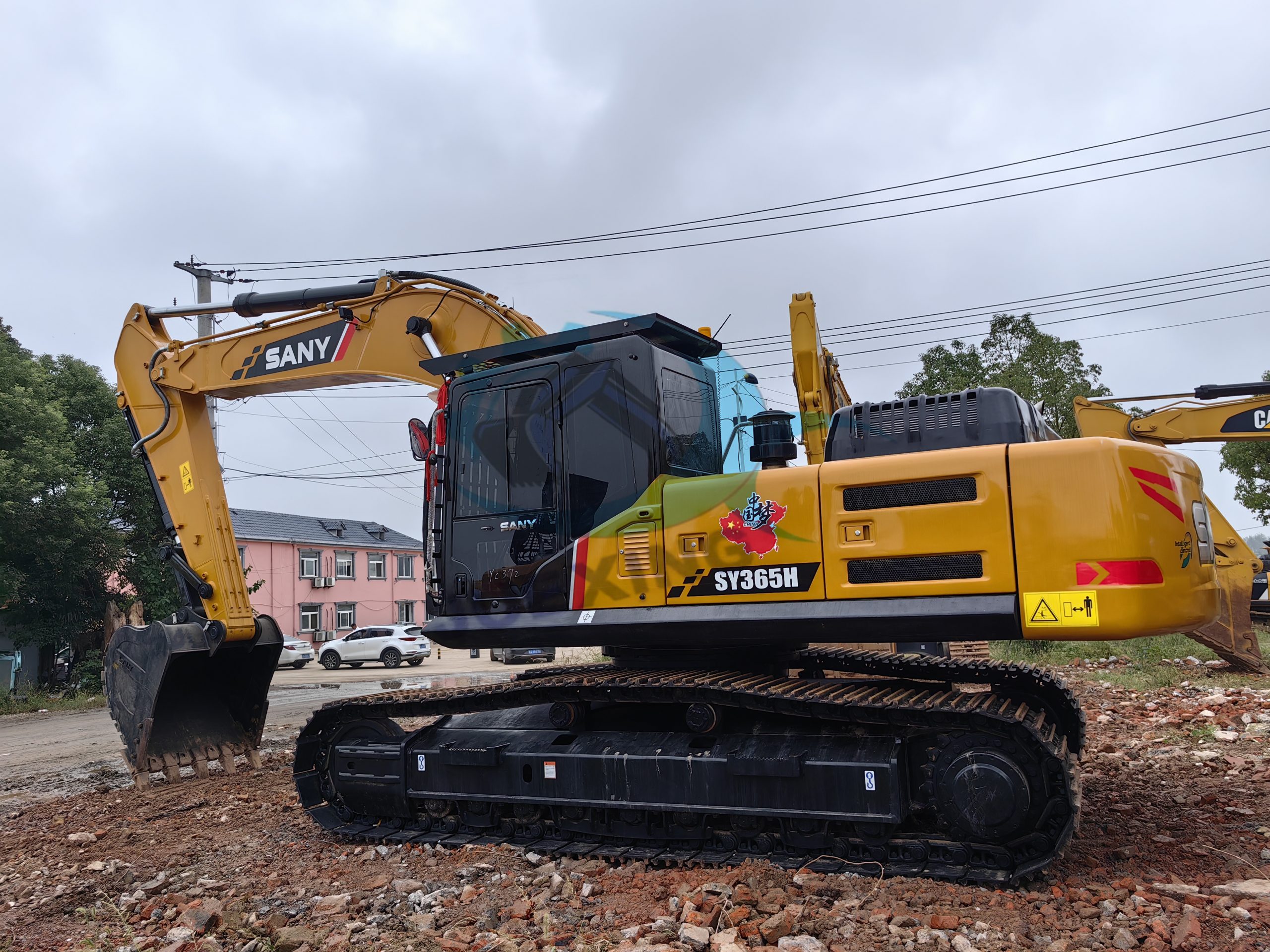 Low Hours Used SANY SY365H Excavator For Sale