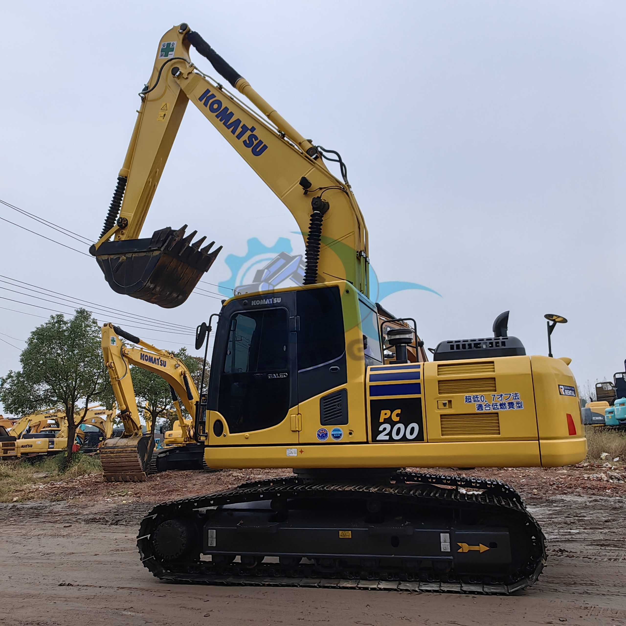 Second Hand Komatsu PC200-8N1 Excavator