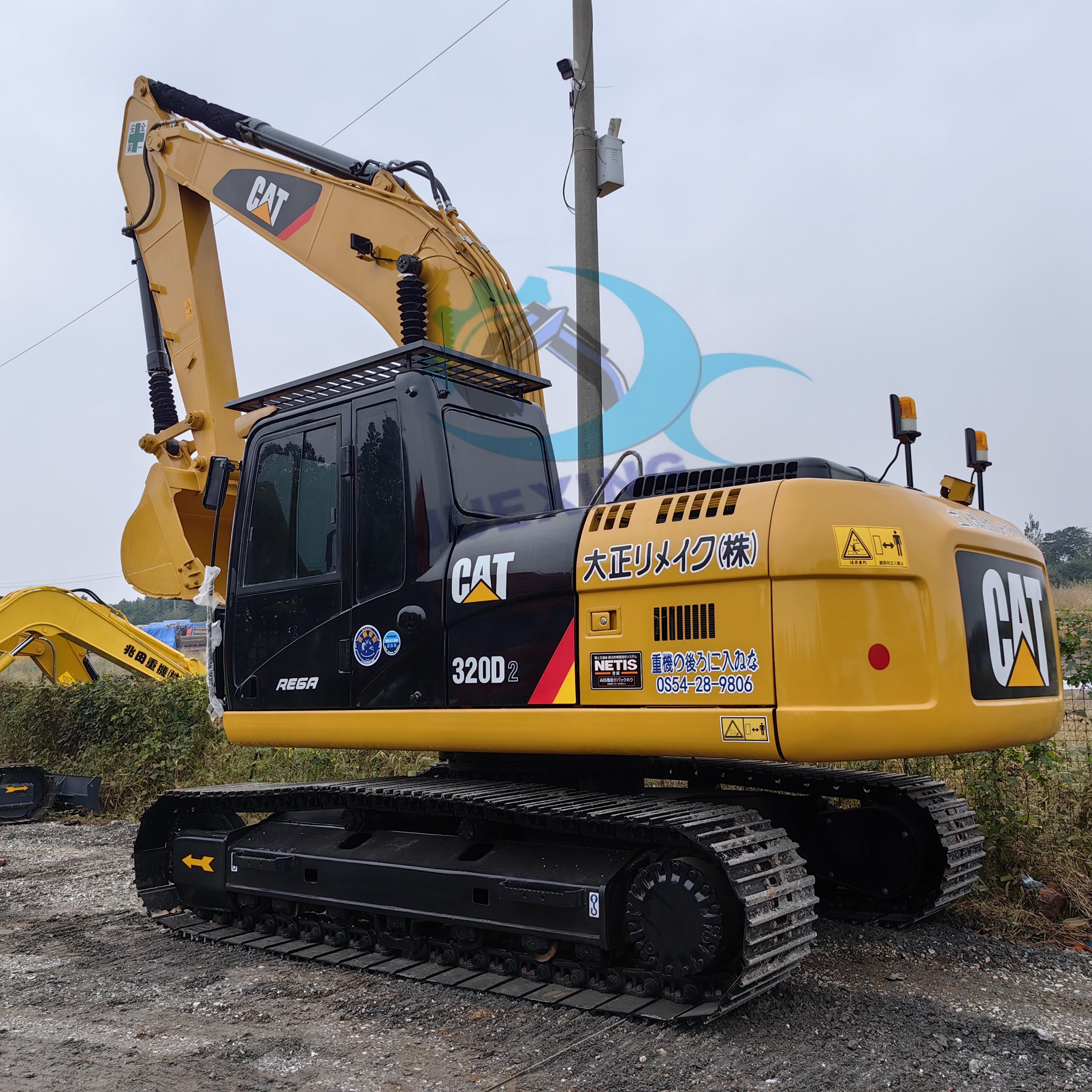 Second Hand crawler excavators Cat320D