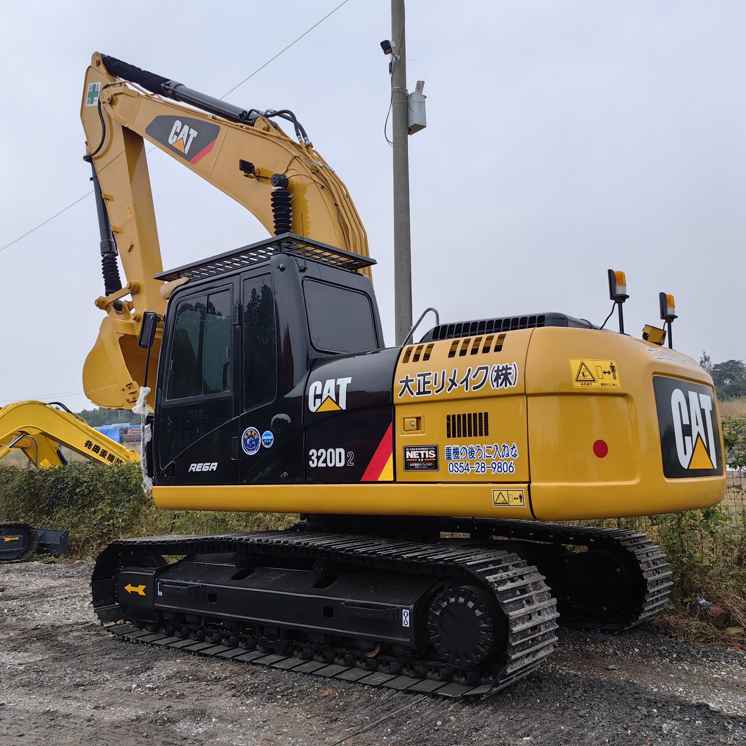 Used Cat 320d Bagger Caterpillar 320d Modell 2022 Second Hand excavators Cat320D