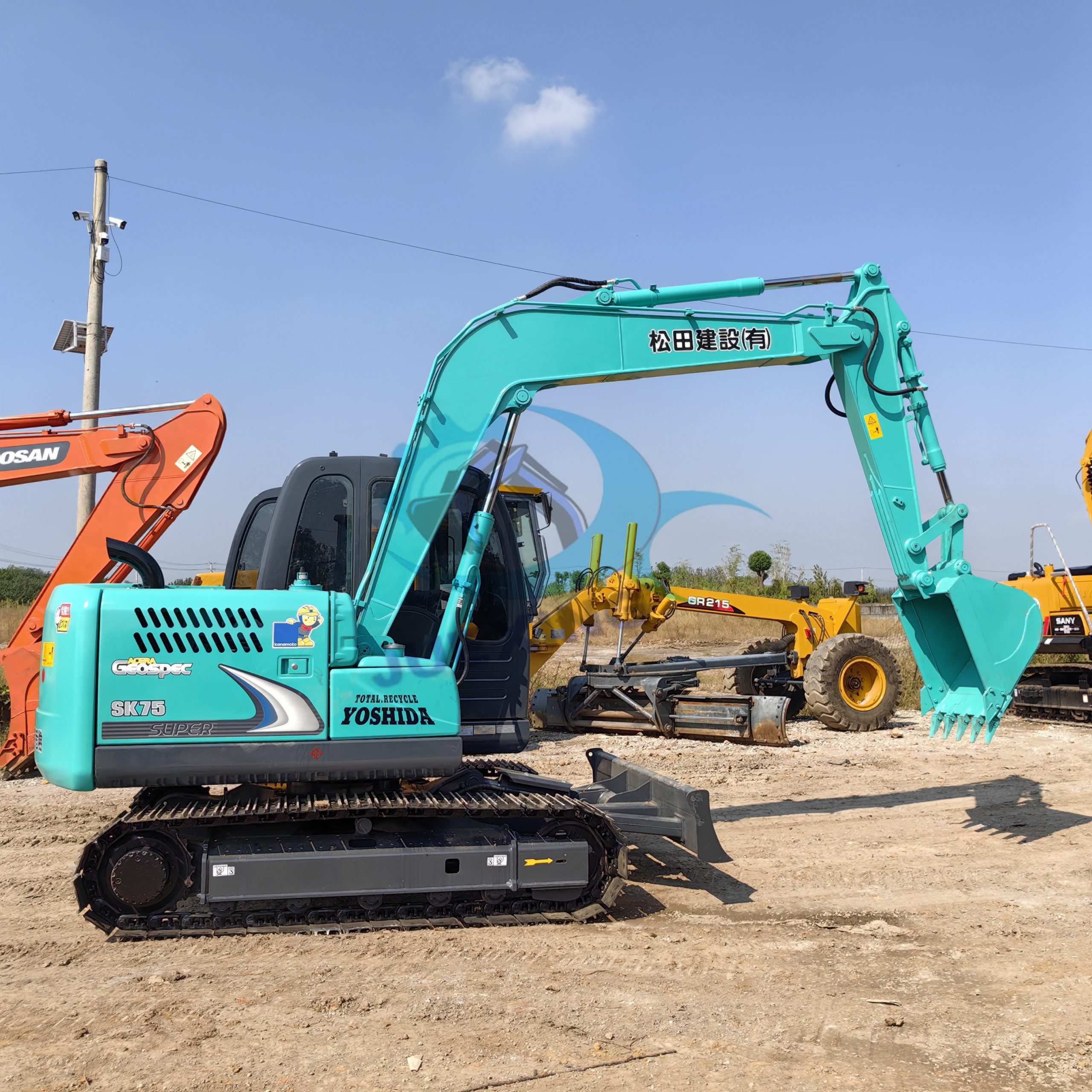 Good Price Used Kobelco SK75 Excavator