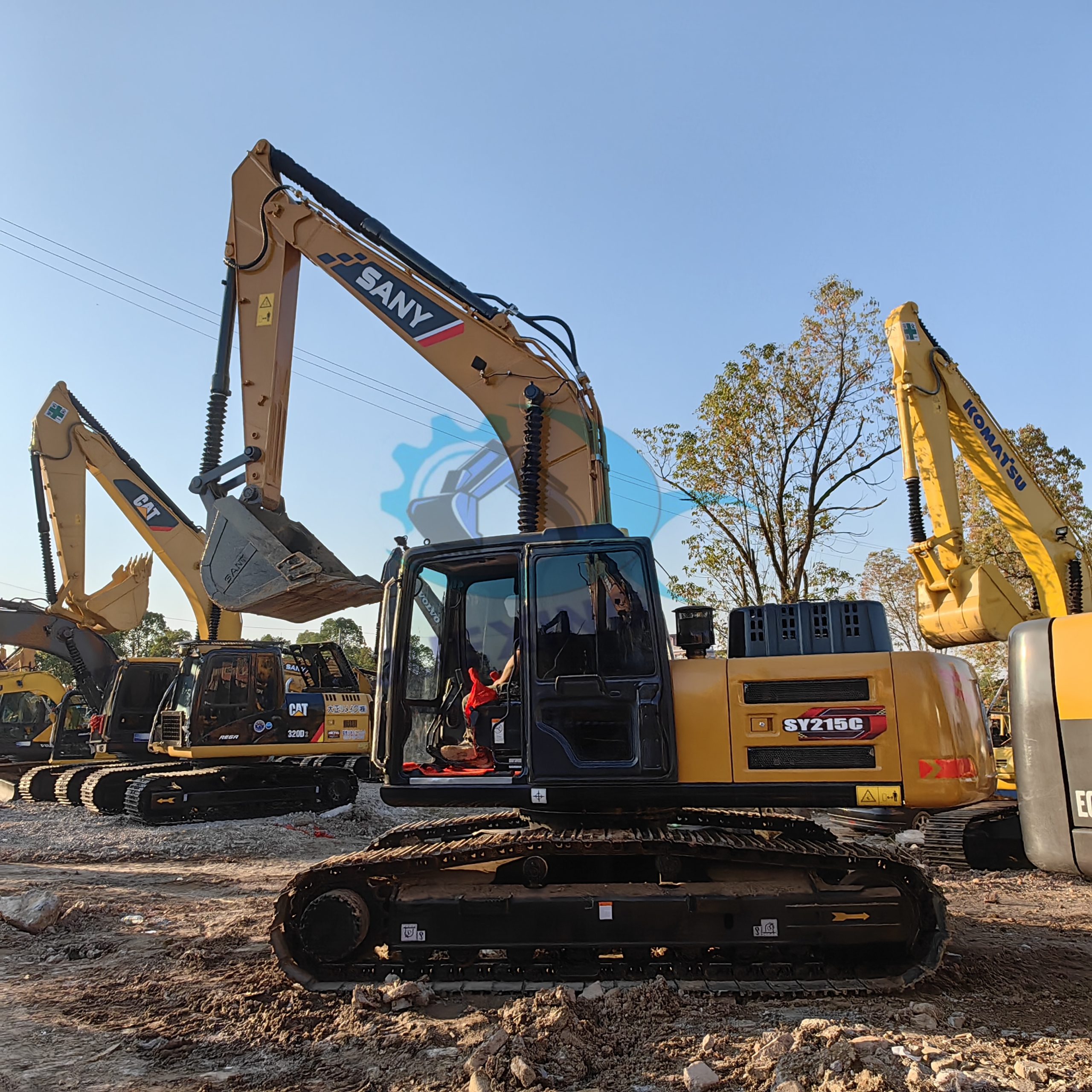Used SANY SY215 Hydraulic Excavator For Sale