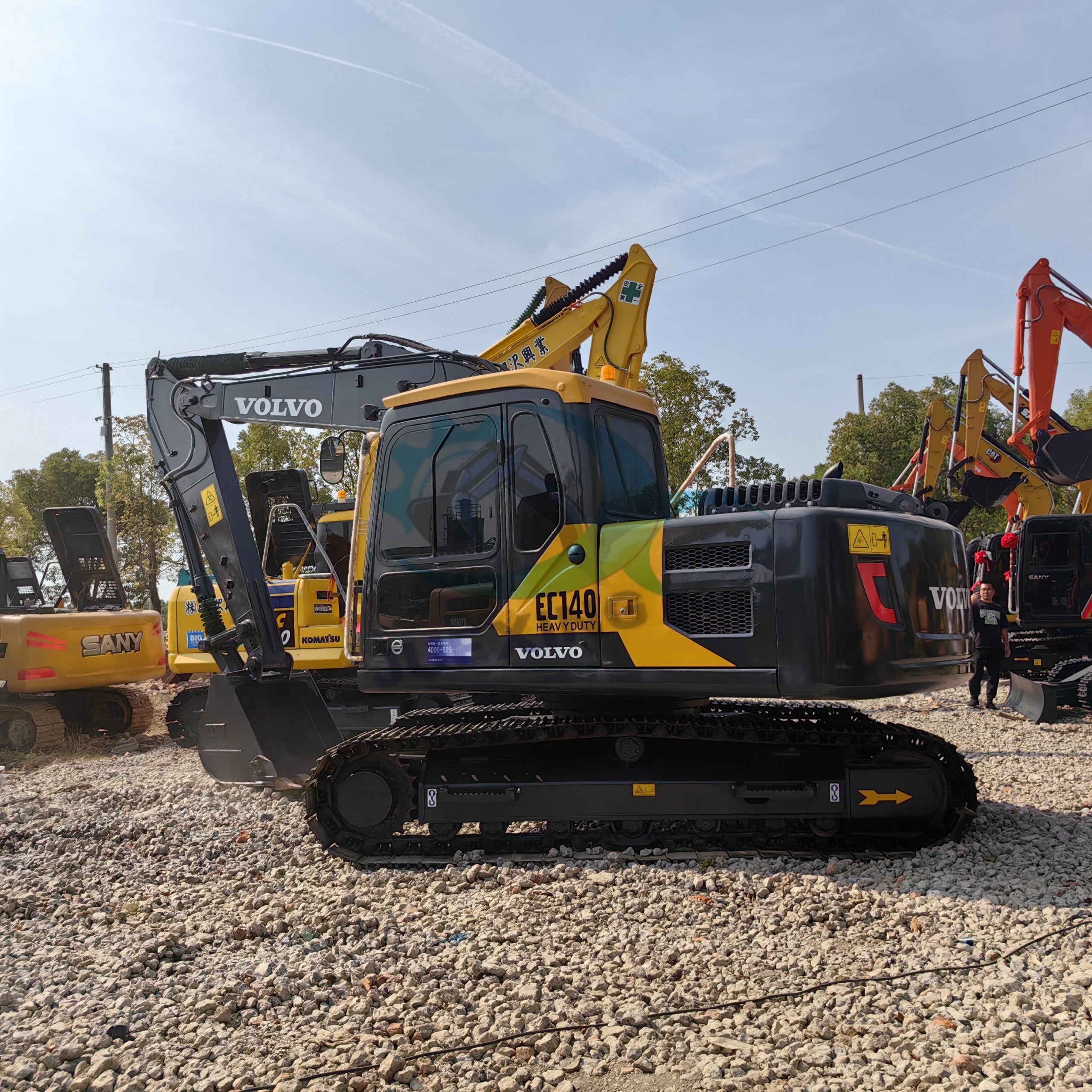 Used Volvo EC140 Excavator Good Condition