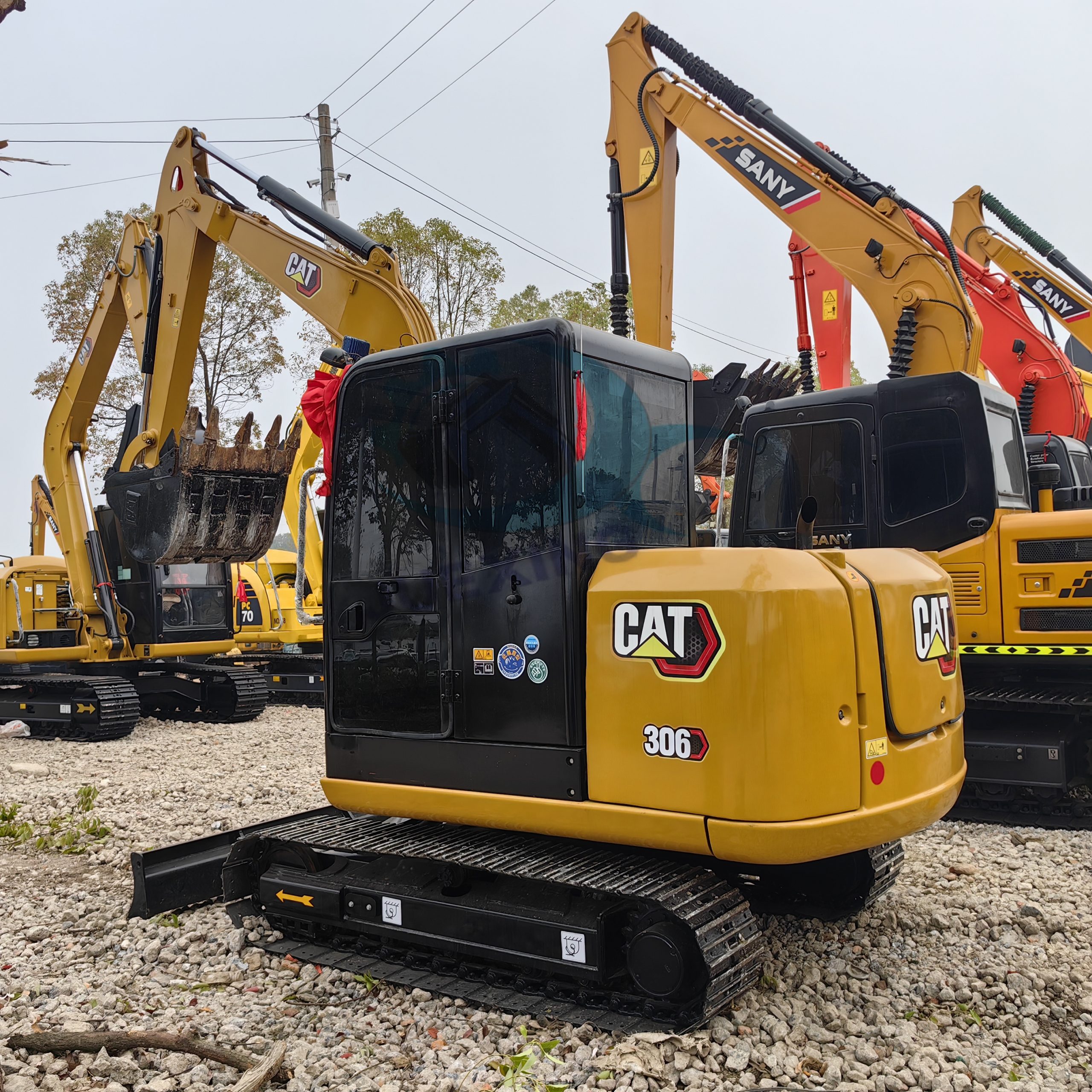 Original Japan Used Cat 306 Excavators