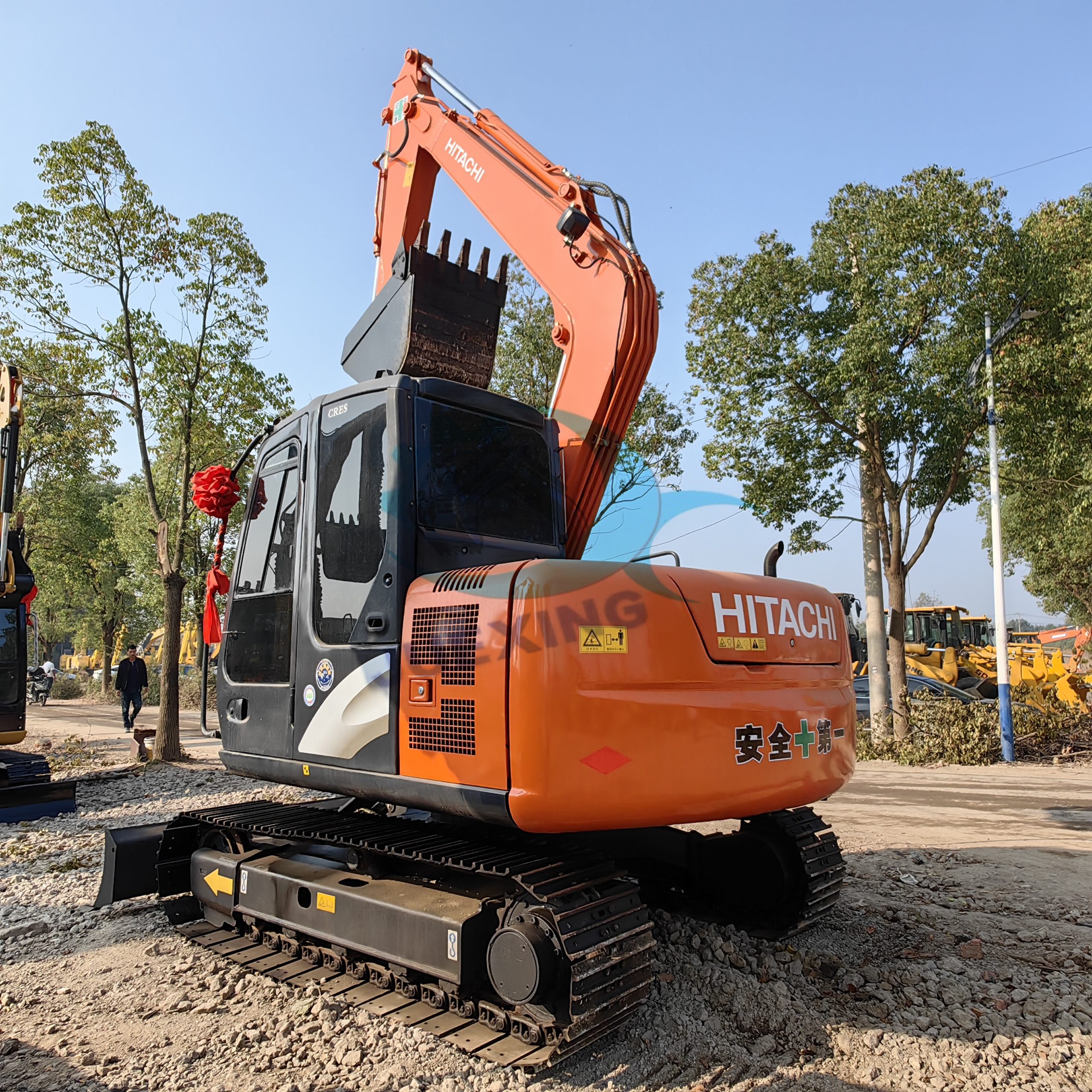 Used Japanese Excavator Hitachi ZX70 