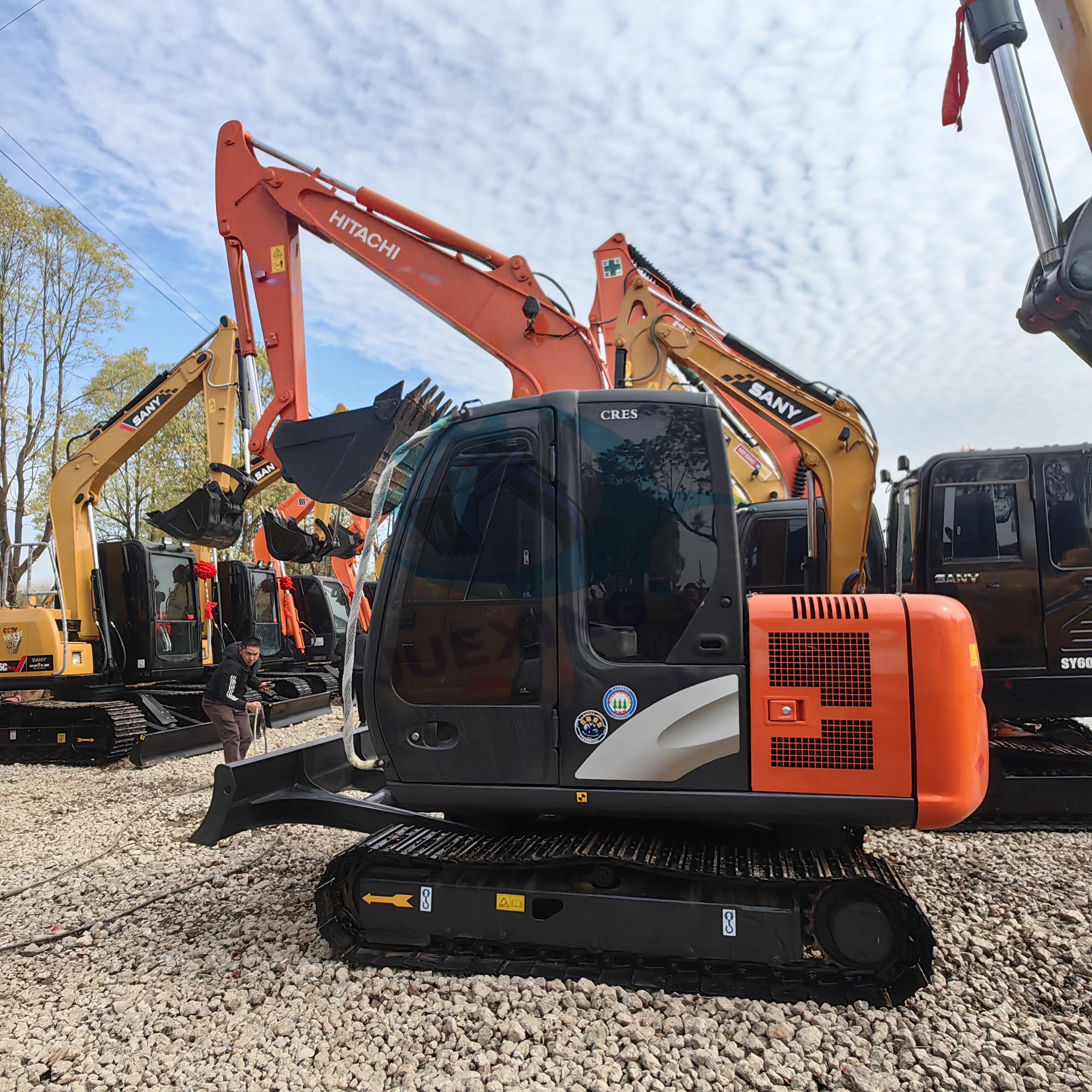 Used Excavator Hitach Zx60 Mini Excavator