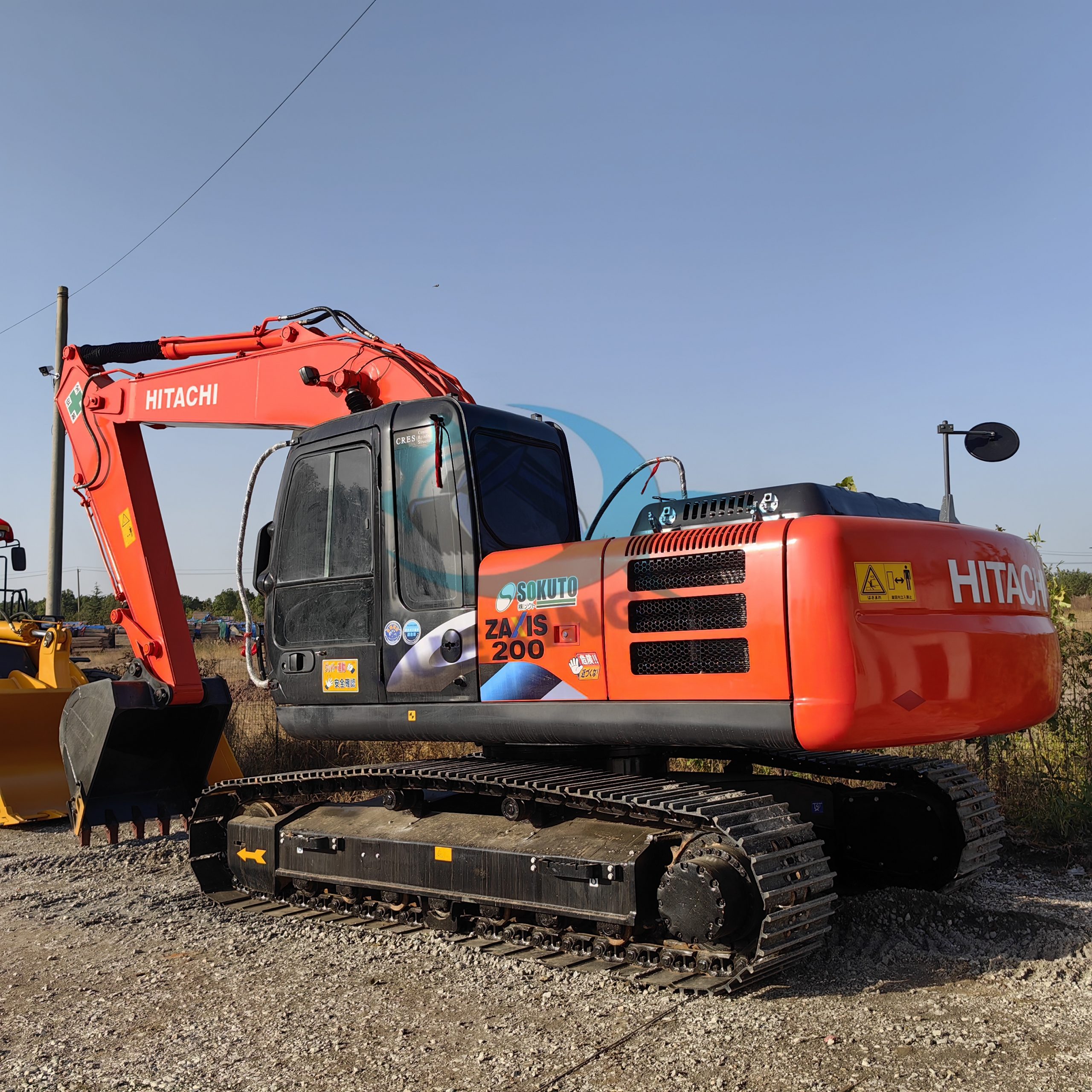 High Quality Used Hitachi Excavator ZX200-3G