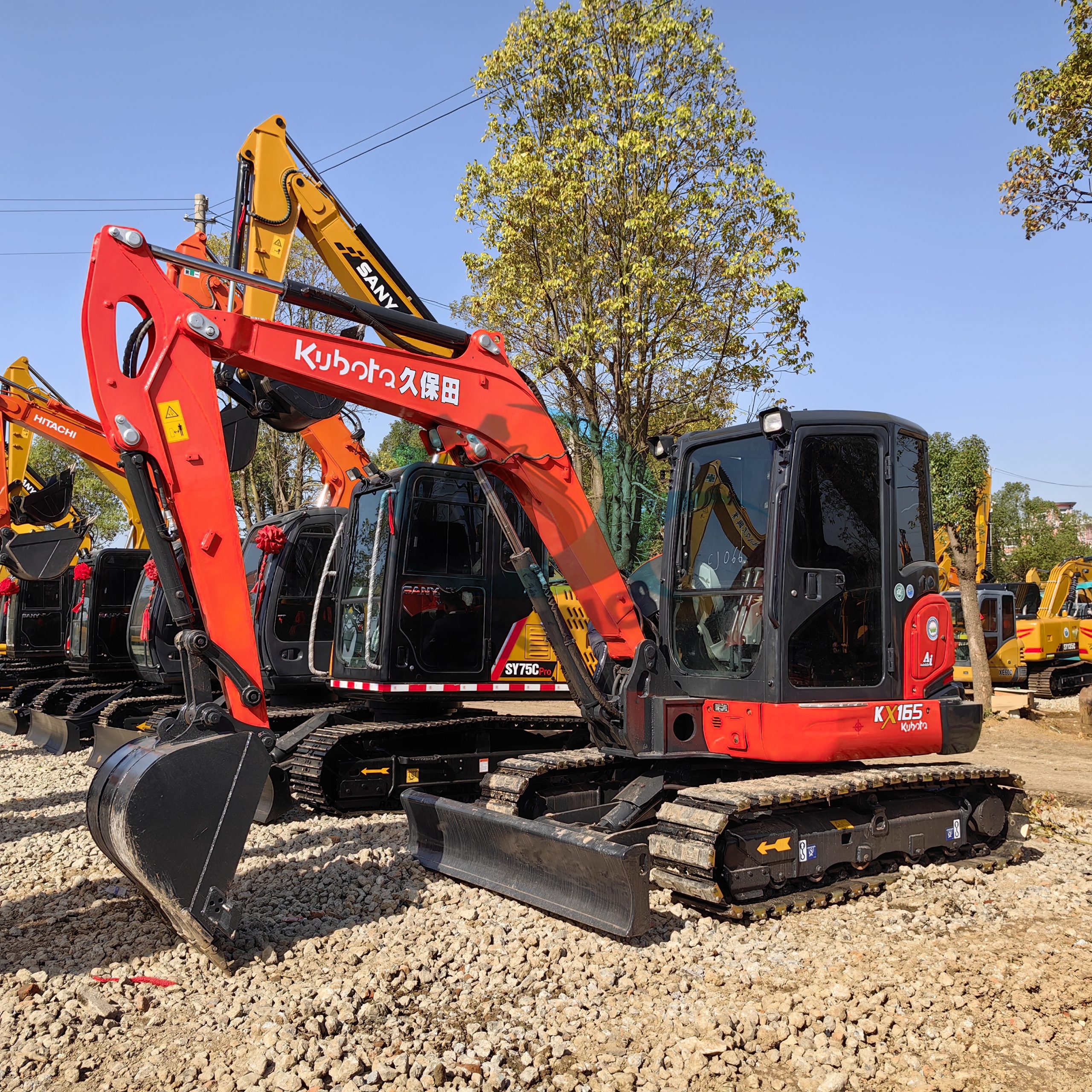 Used Kubota KX165 Excavator 2023