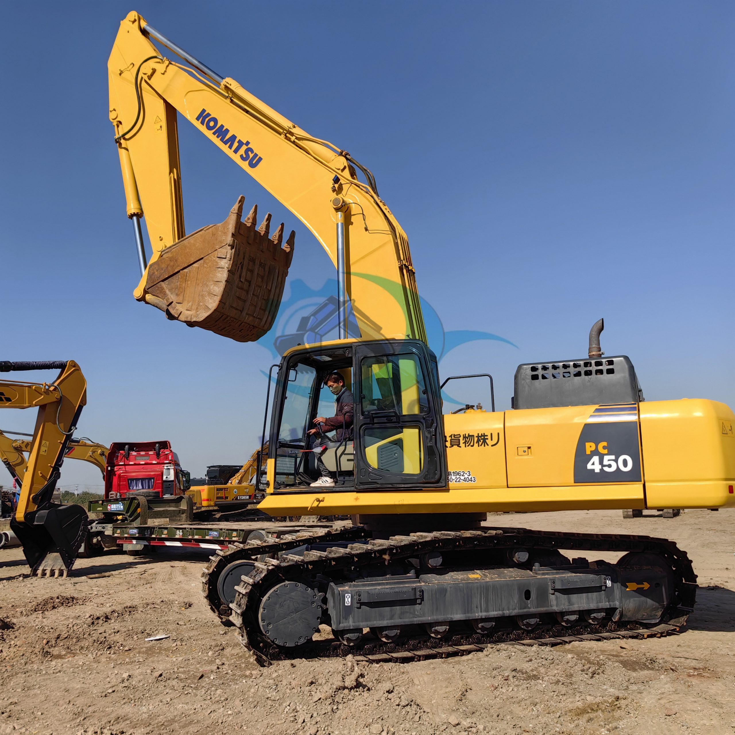 45 Ton Used Komatsu PC450-8 Excavator Good Condition