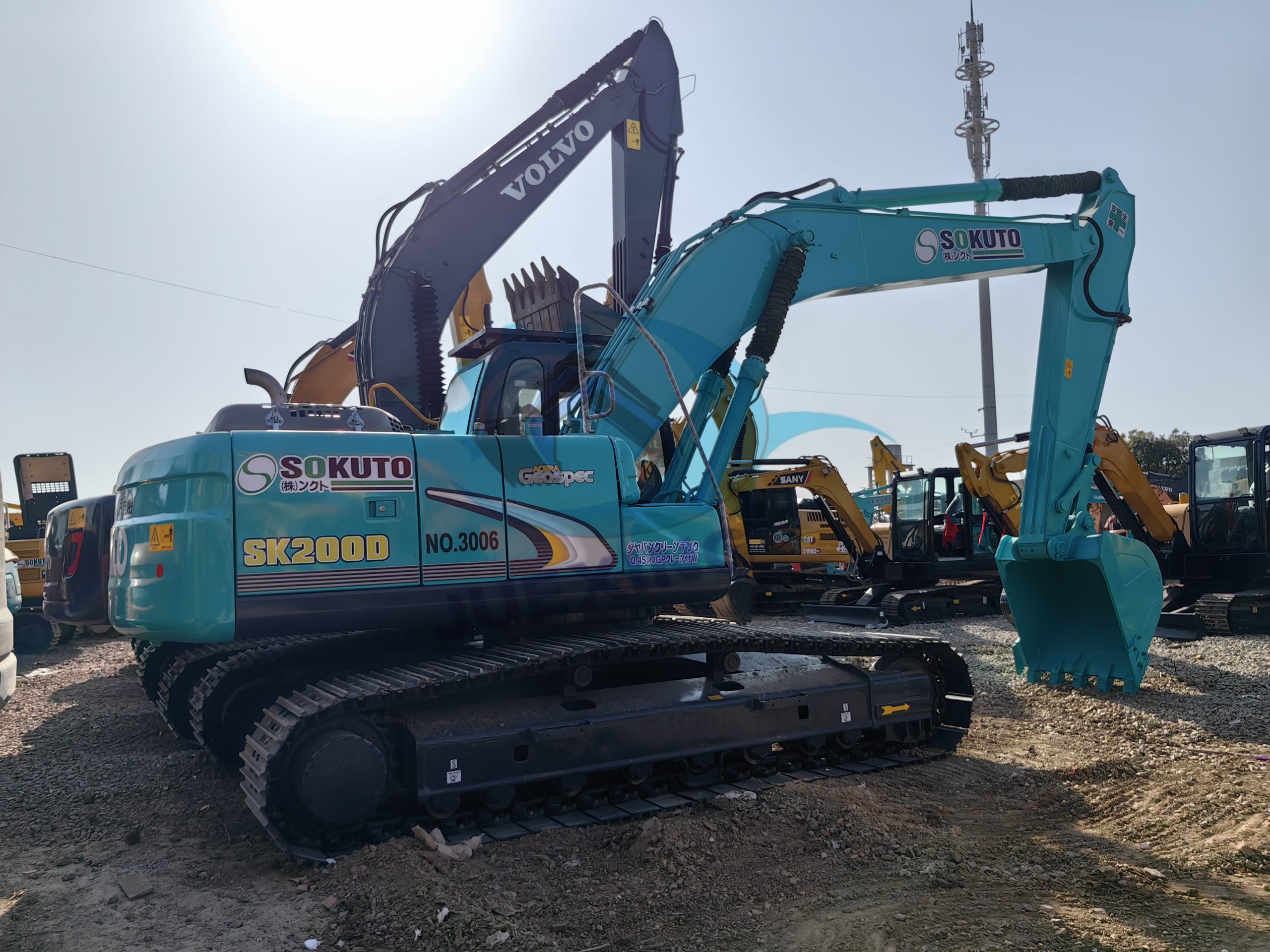 20Ton Used Kobelco SK200-8 Hydraulic Excavator