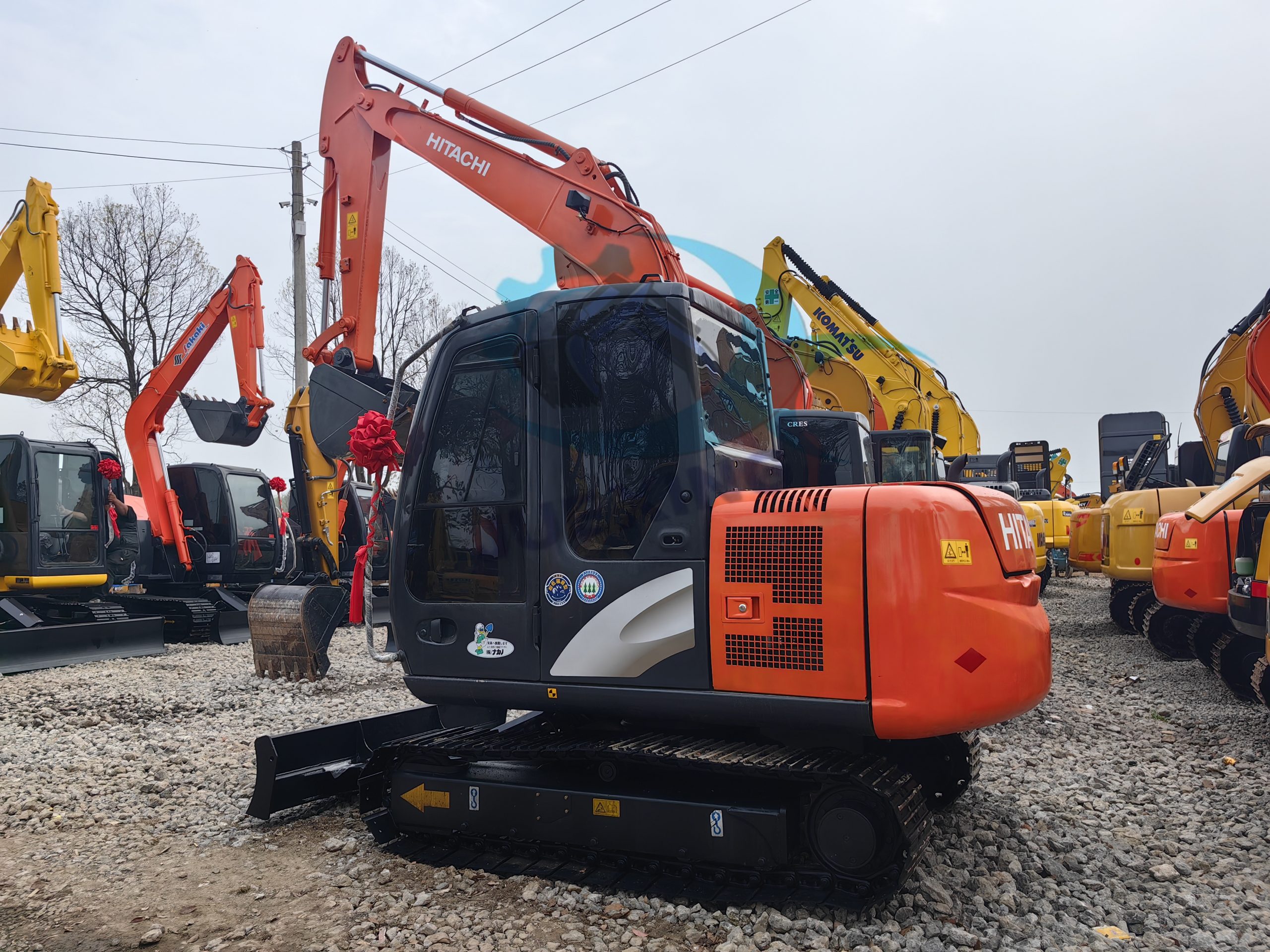 USED HITACHI ZX60 Excavator Original Japan