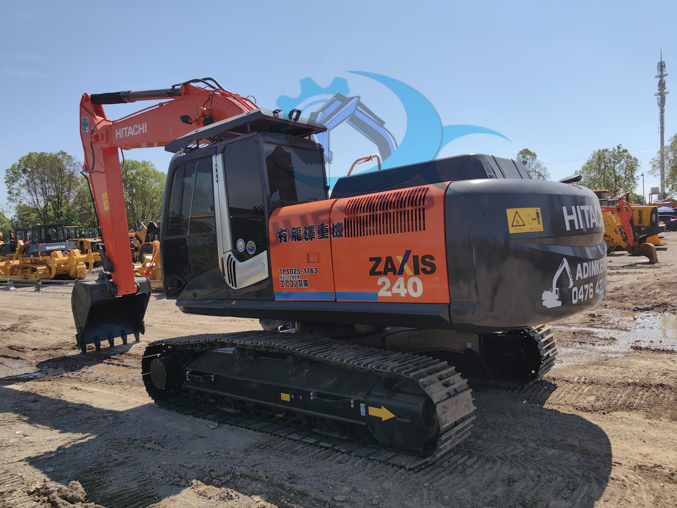 Used Hitachi ZX240-3 Crawler Excavators