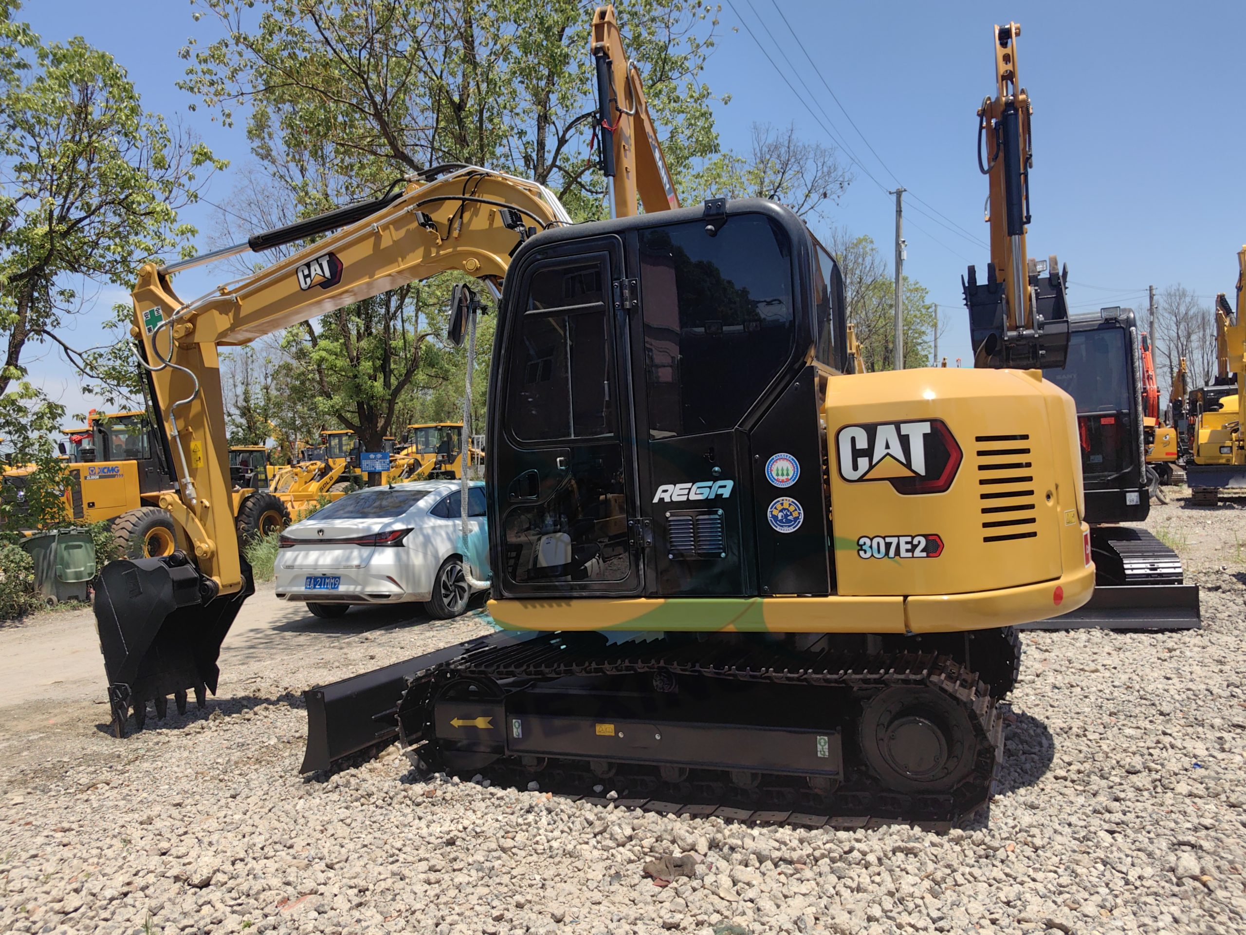 Cat Machine Used Mini Excavator CAT307E