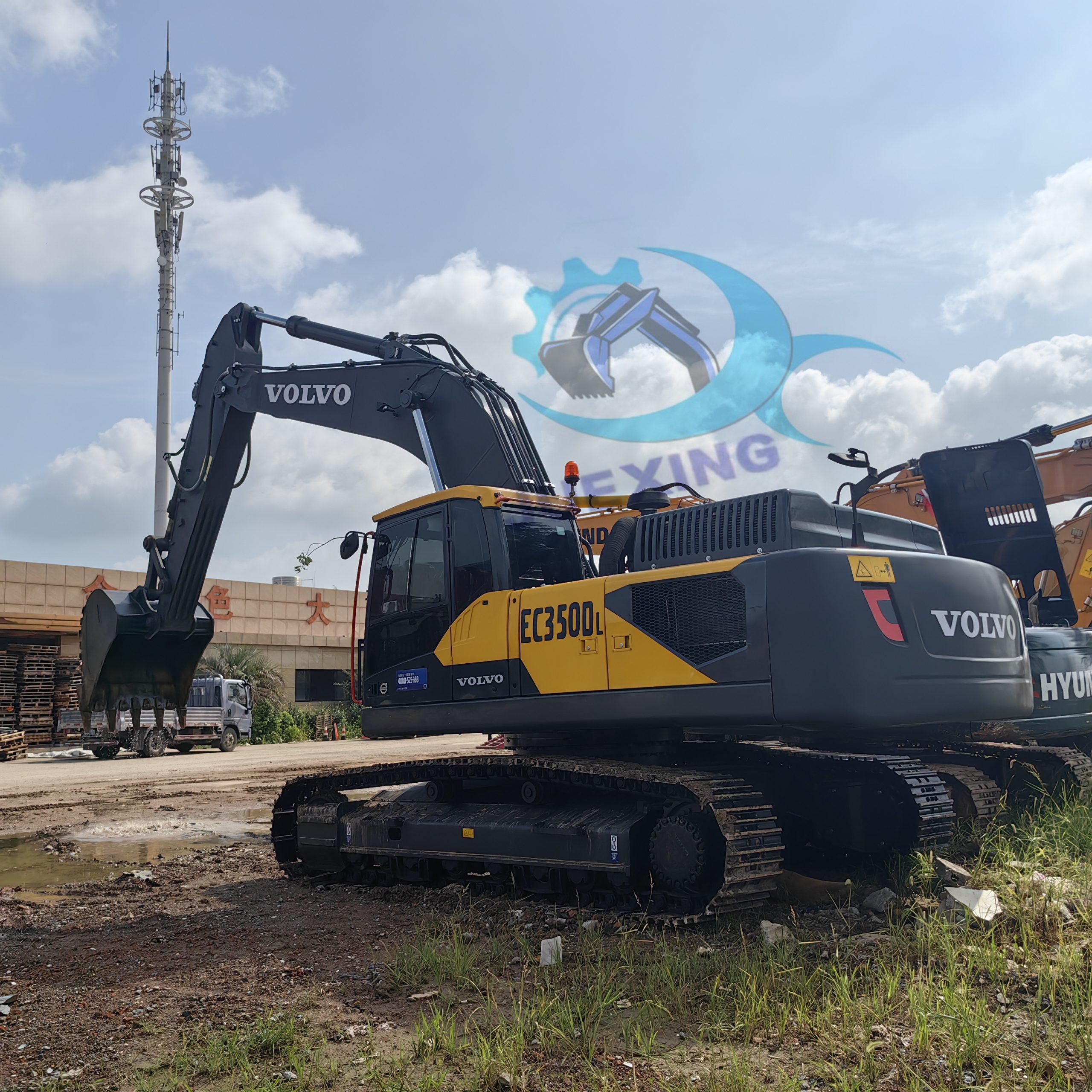 Used Crawler excavator volvo Ec350