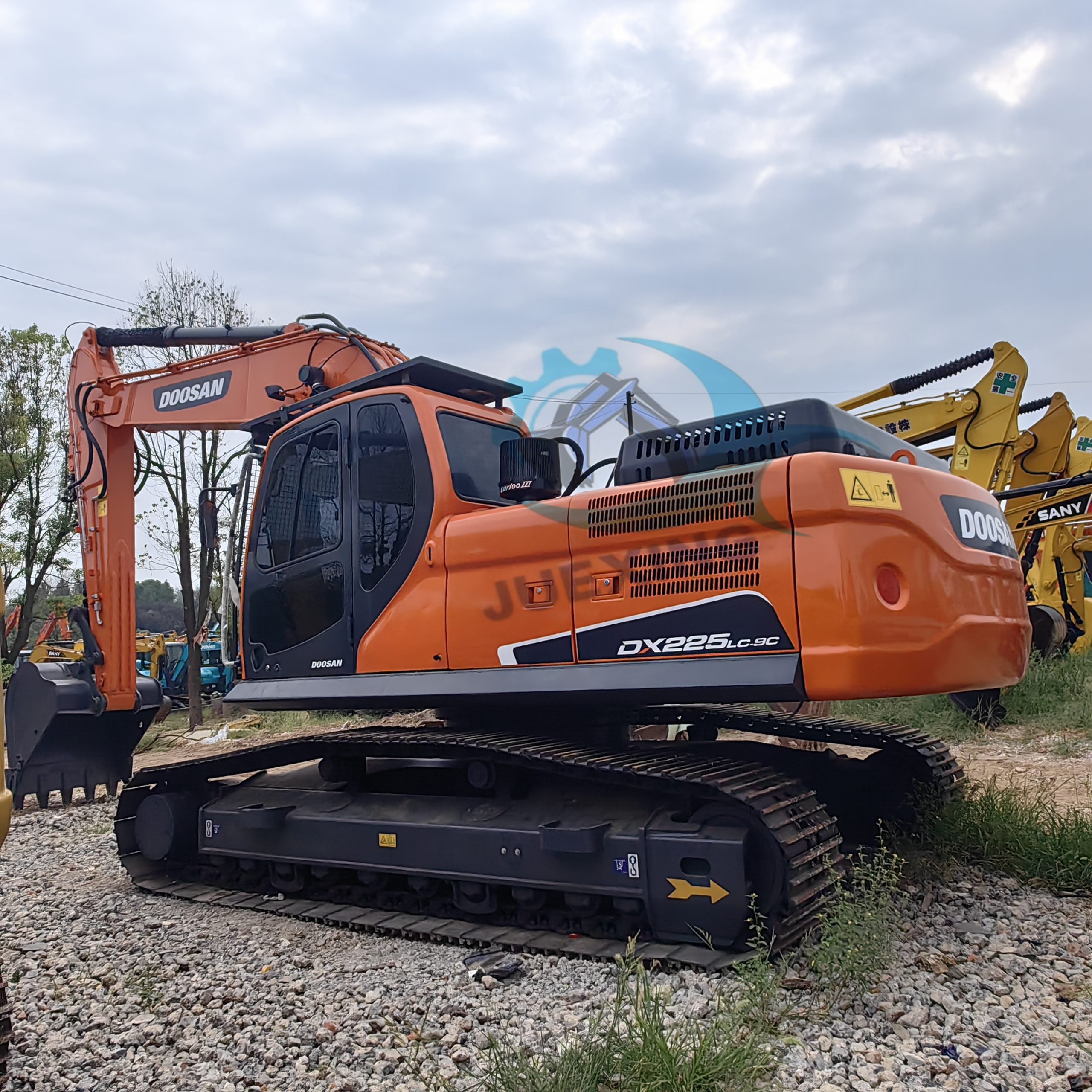 22 Ton Original Korea Doosan DX225LC Crawler Excavator