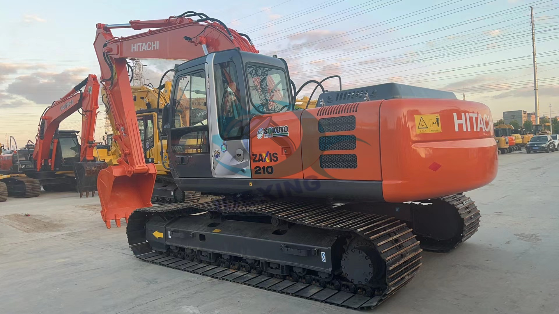 Used Crawler Excavator HITACHI ZX210-3G