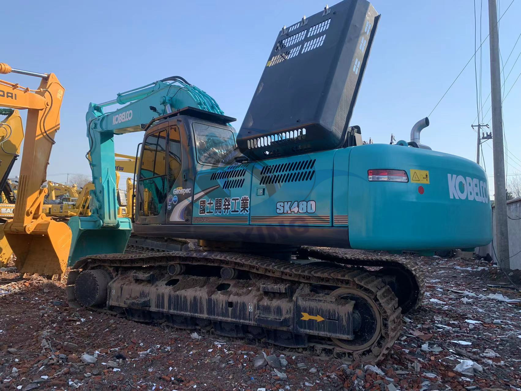 SK480 Excavator Second Hand Heavy Machine