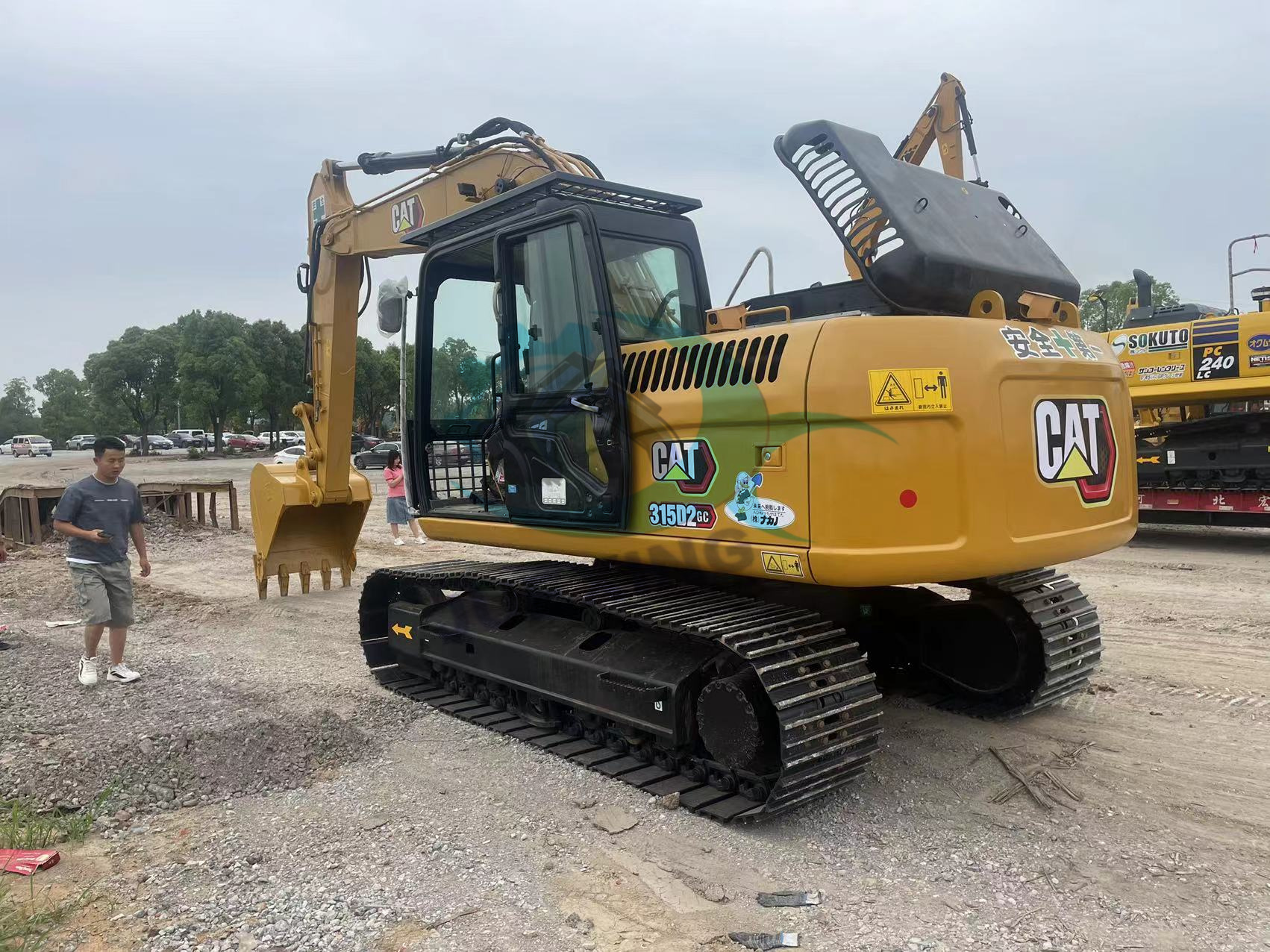 Used 15 Ton CAT 315 Medium Large Excavator 