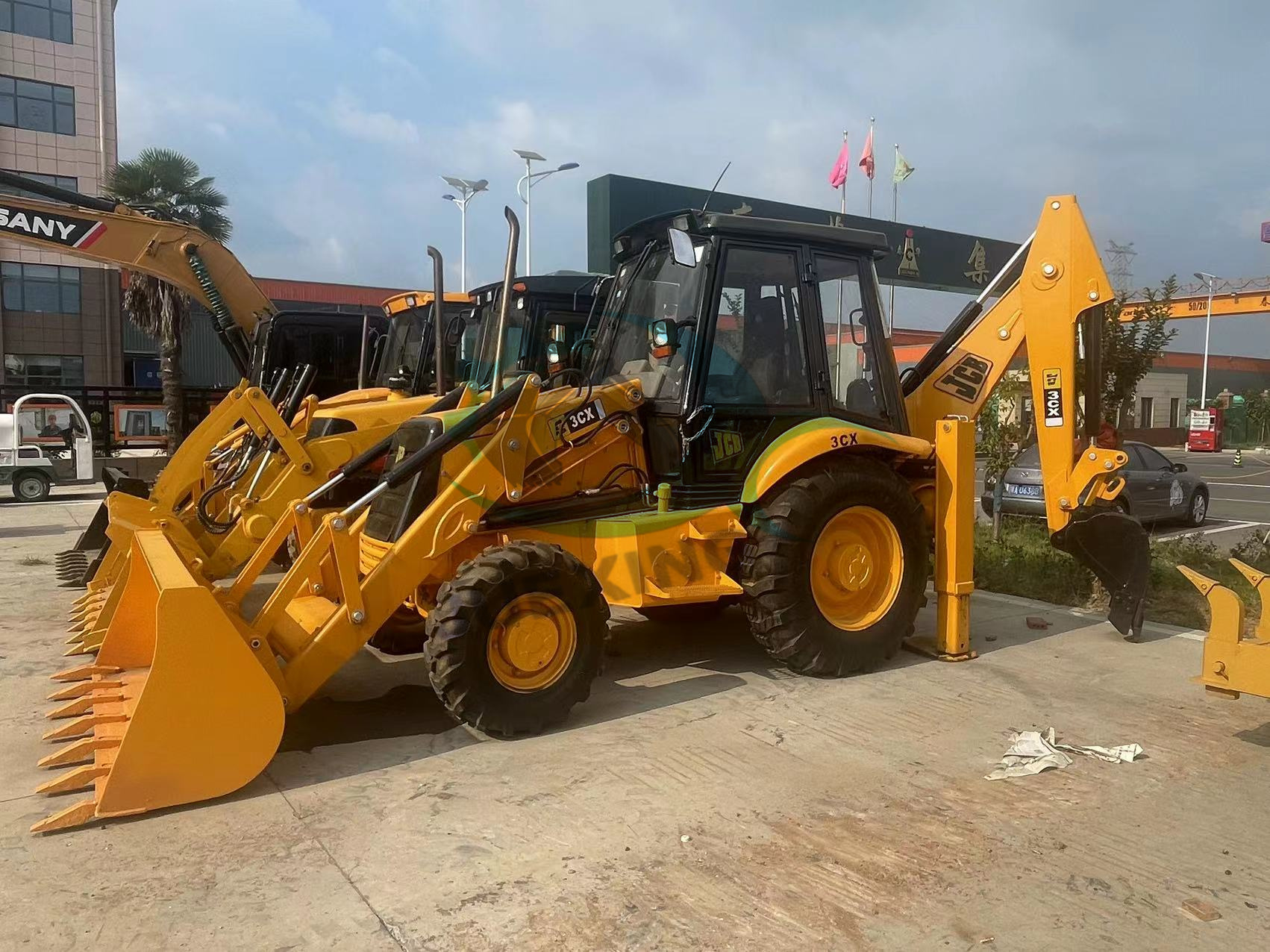 Used Wheel Loader JCB 4CX Backhoe