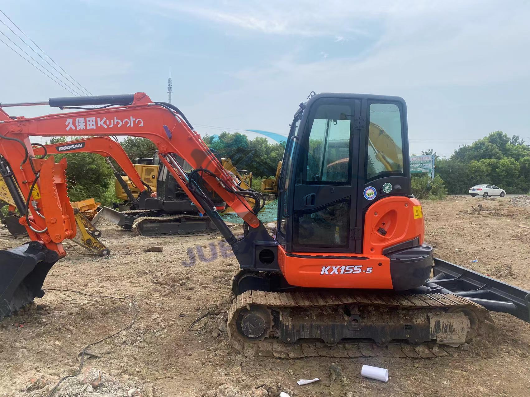 Cheap Used Kubota KX155 Excavator