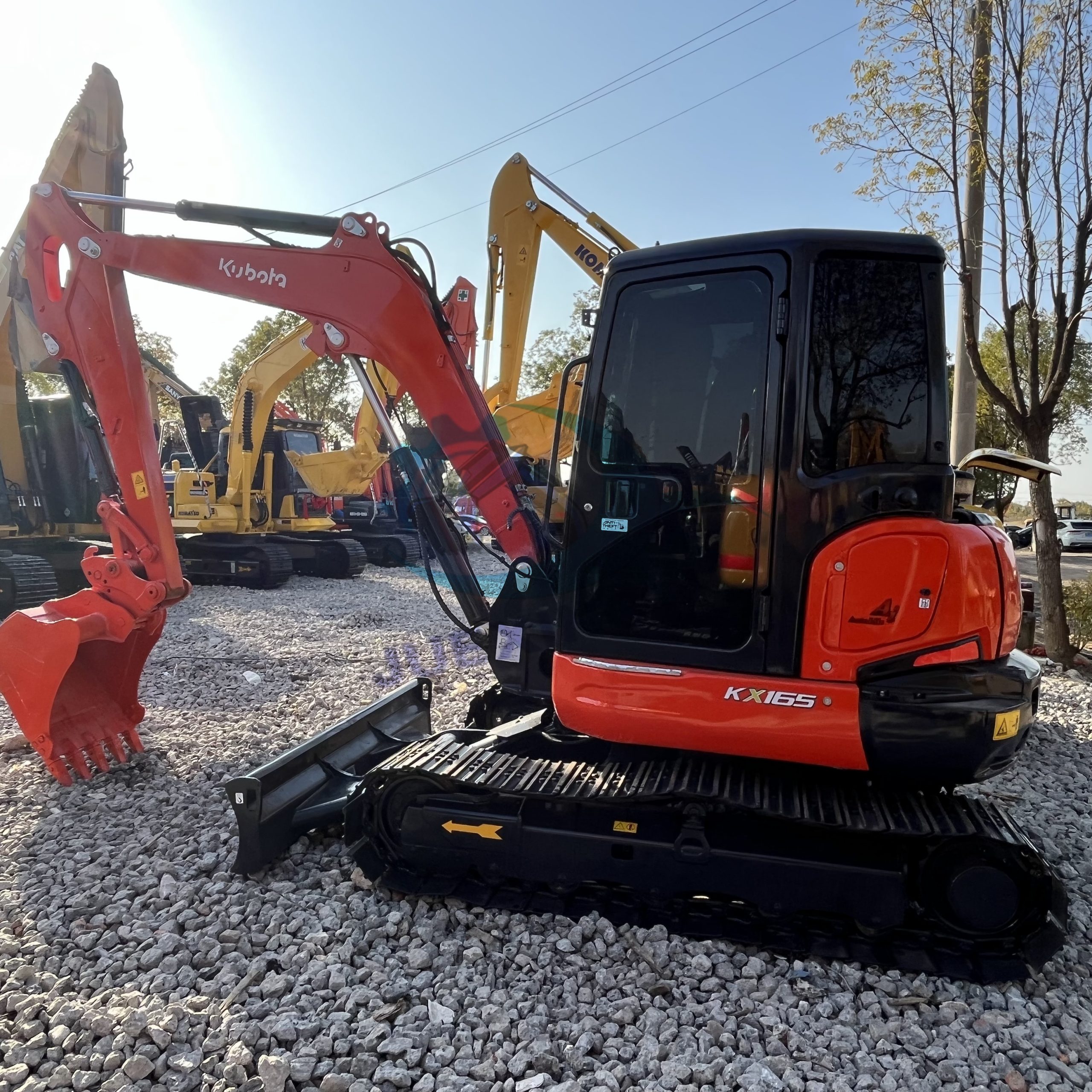 Excellent Performance Used Kubota KX165 Excavator
