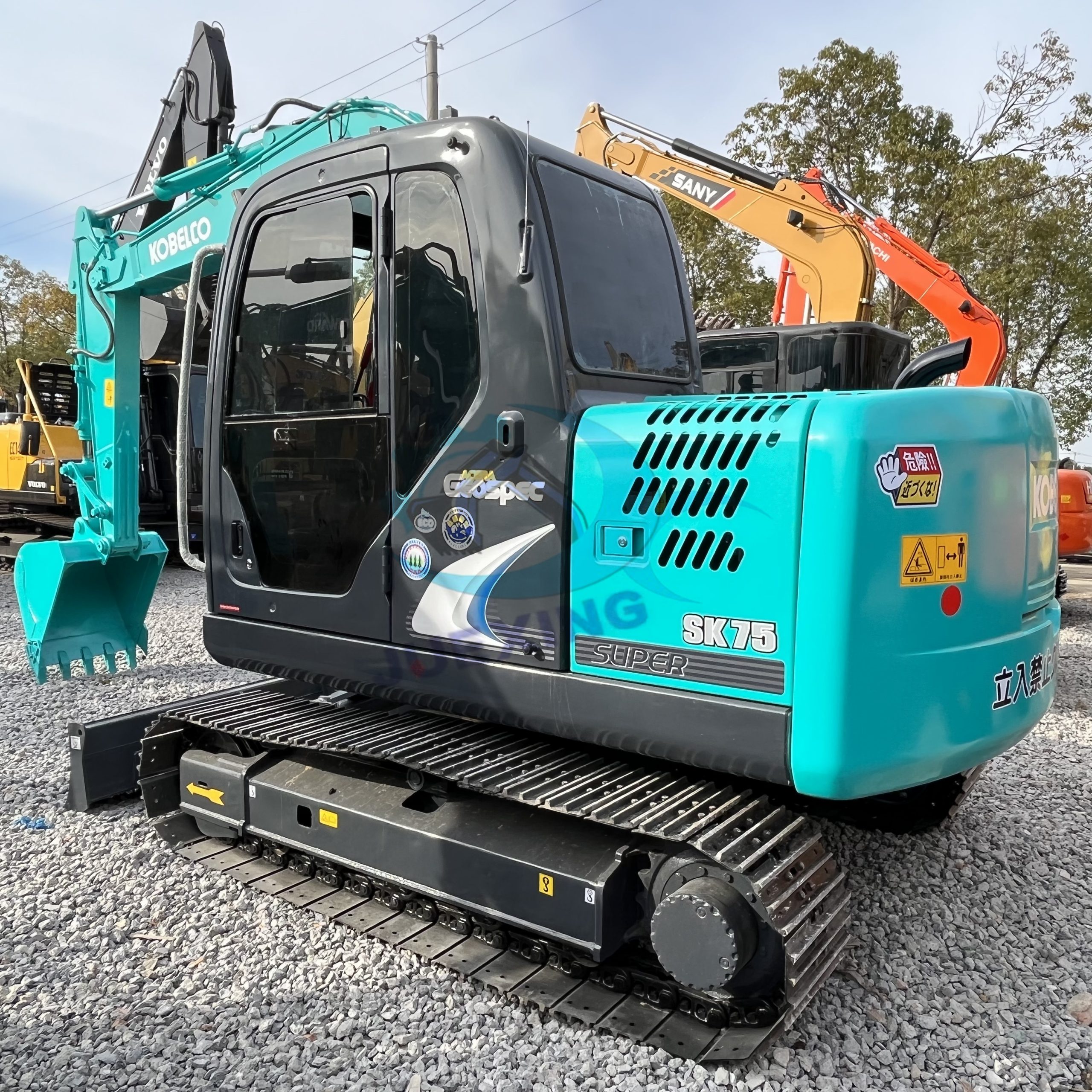 Second Hand Kobelco SK75 Excavator For Sale