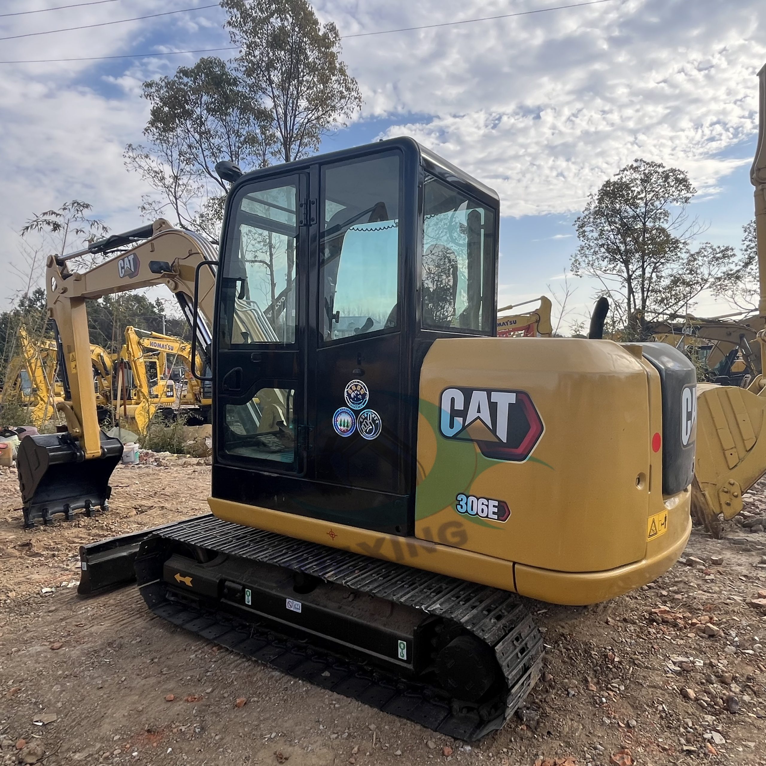 Used Cat306e Mini Excavator Small Digger