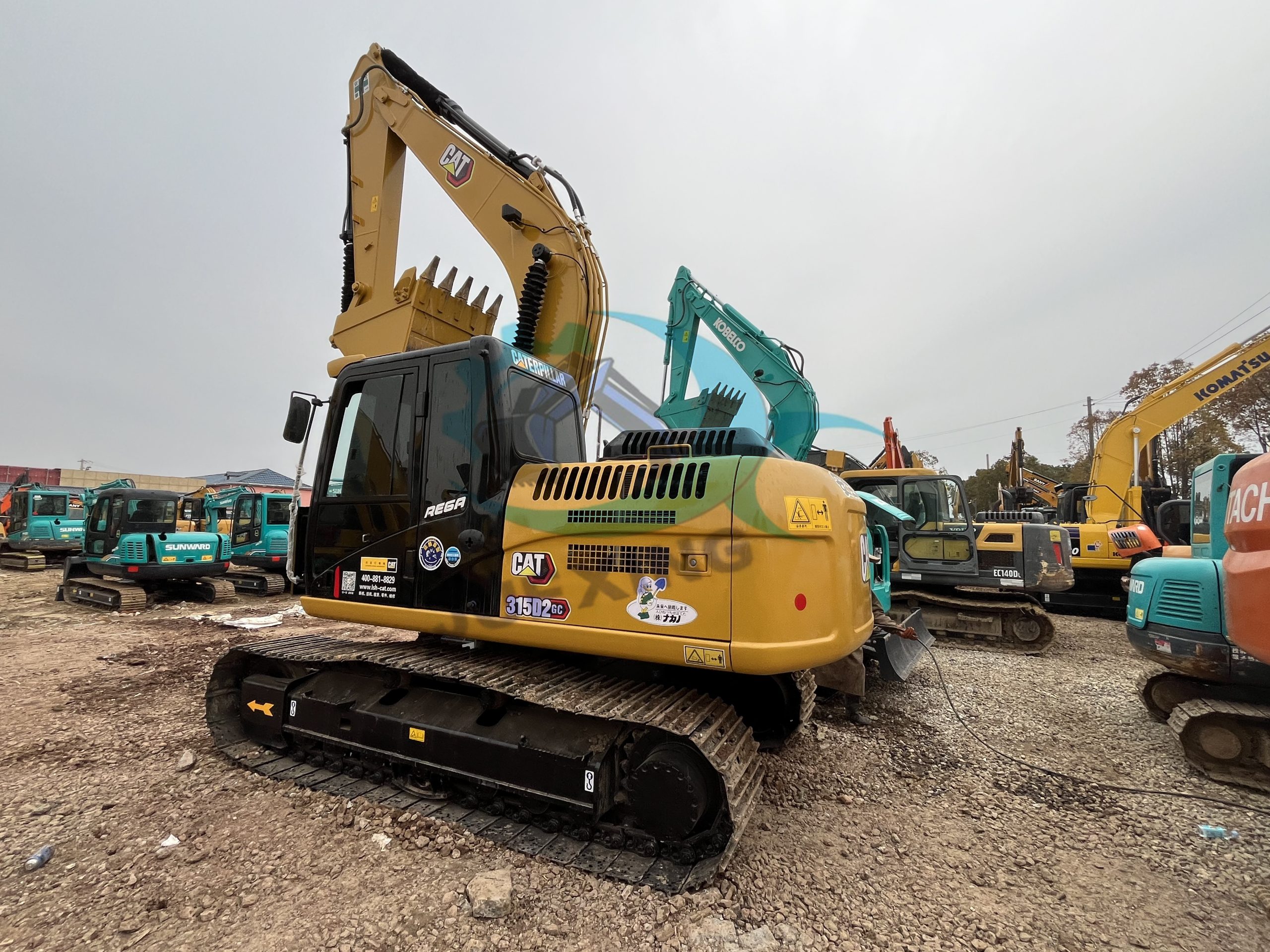 Original Japan Used CAT315D Crawler Excavator 