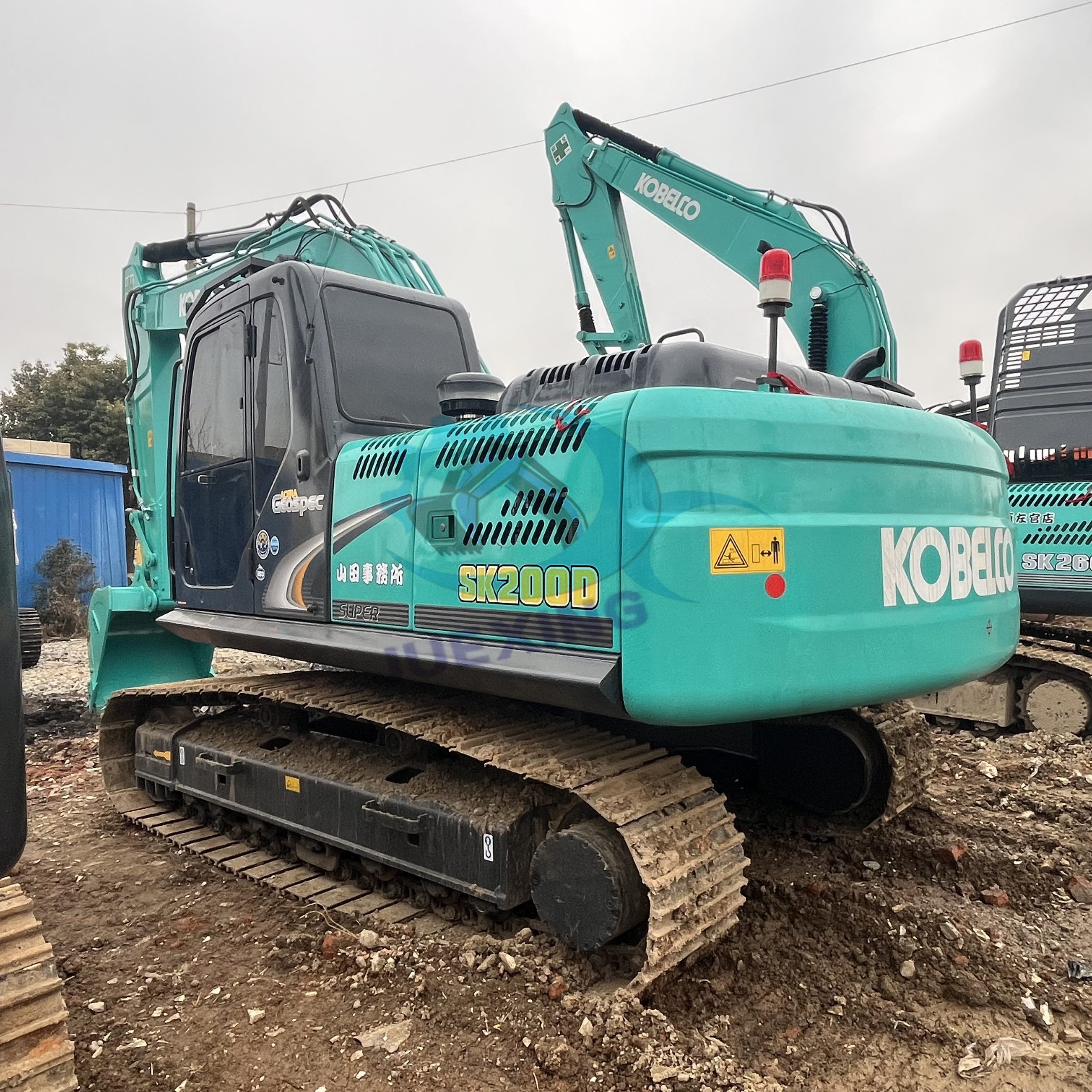 Second Hand Kobelco SK200D Excavator 20 Ton