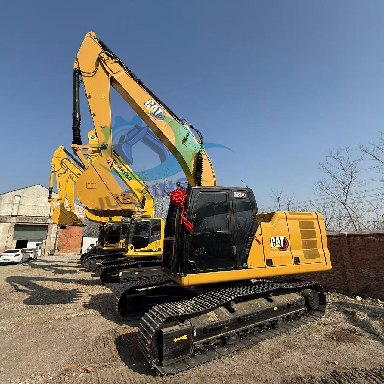 Used Caterpillar 323gc excavators with 1.3m³ bucket