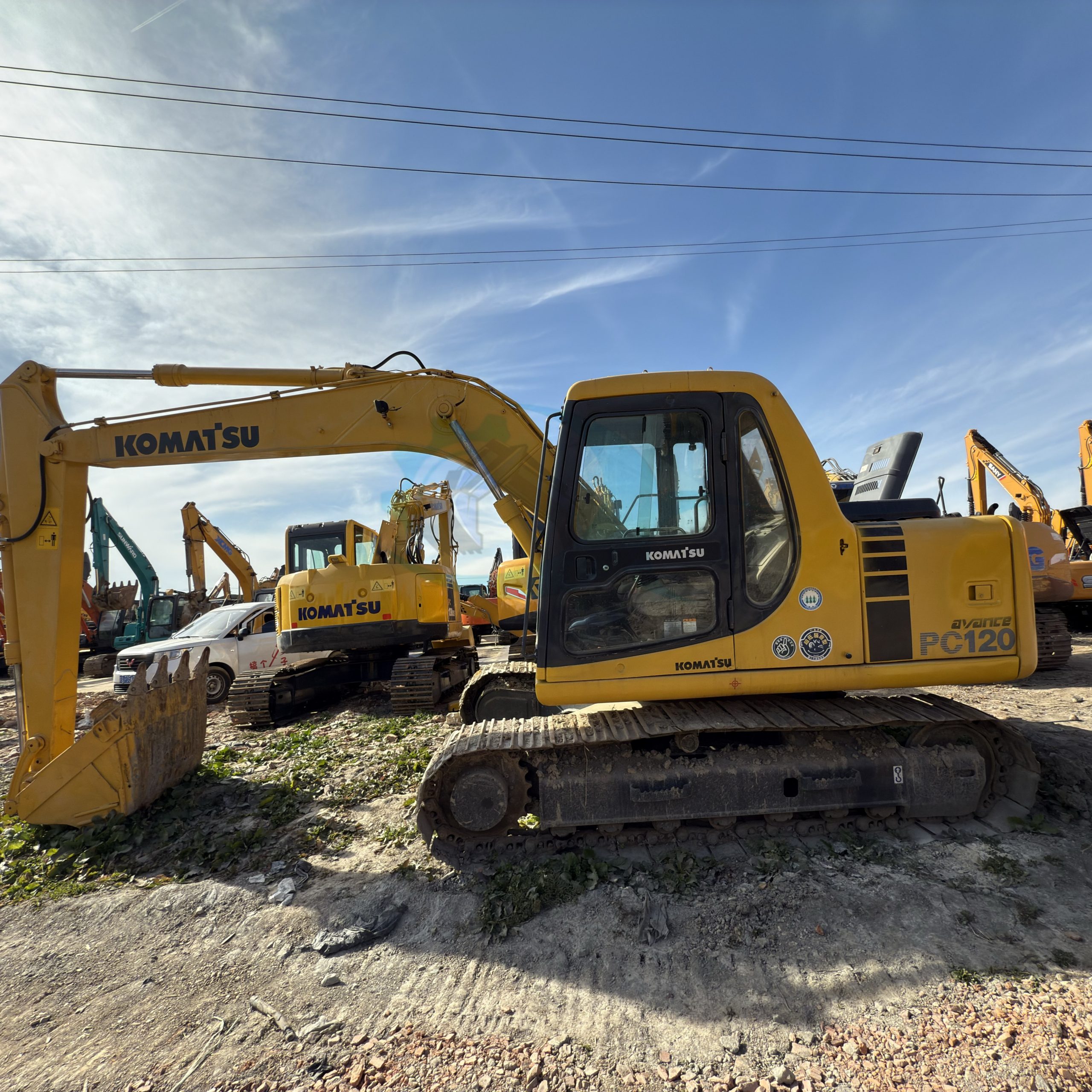 Used Komatsu PC120-6E Crawler Excavator
